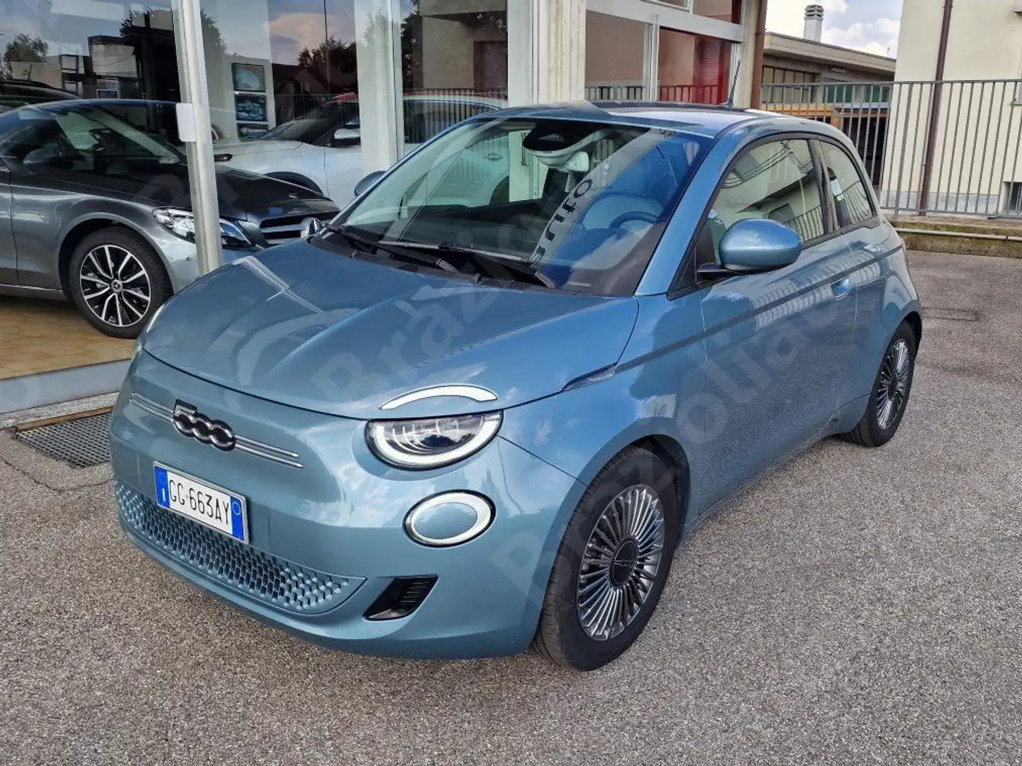 Fiat 500e 42 kWh Icon Bleu - 1