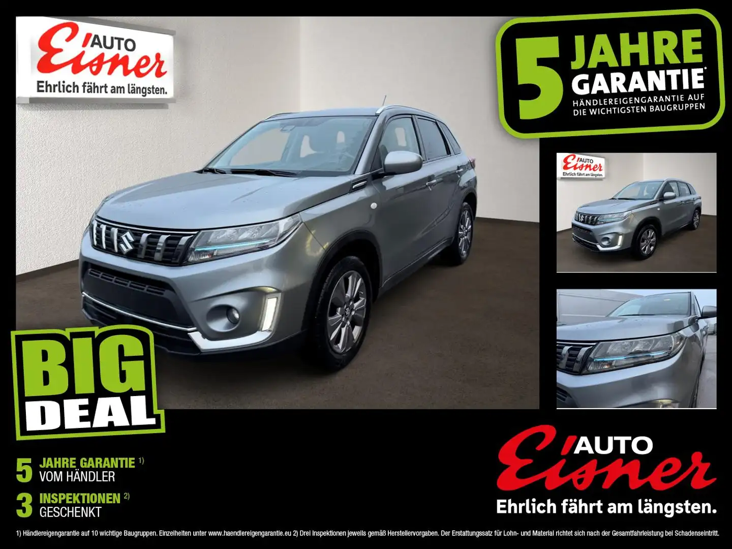 Suzuki Vitara 1.6 Shine Allgrip ACC Kam. Grau - 1