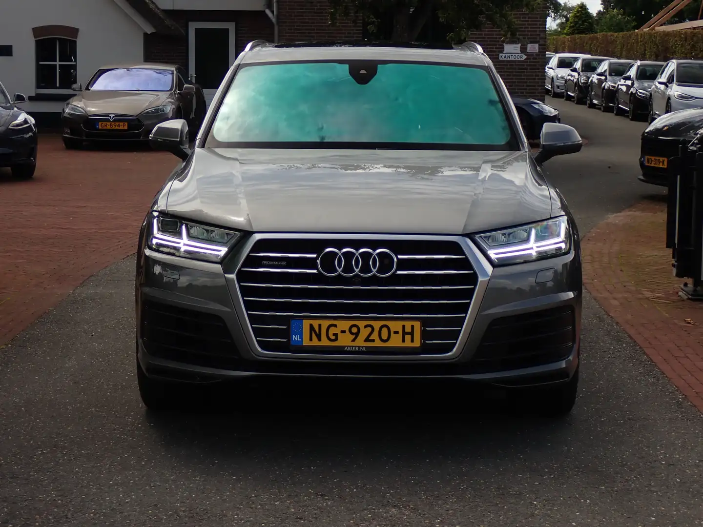 Audi Q7 3.0 TDI quattro S-LINE 7p 1e EIGENAAR VOLL OPTIE Grijs - 2