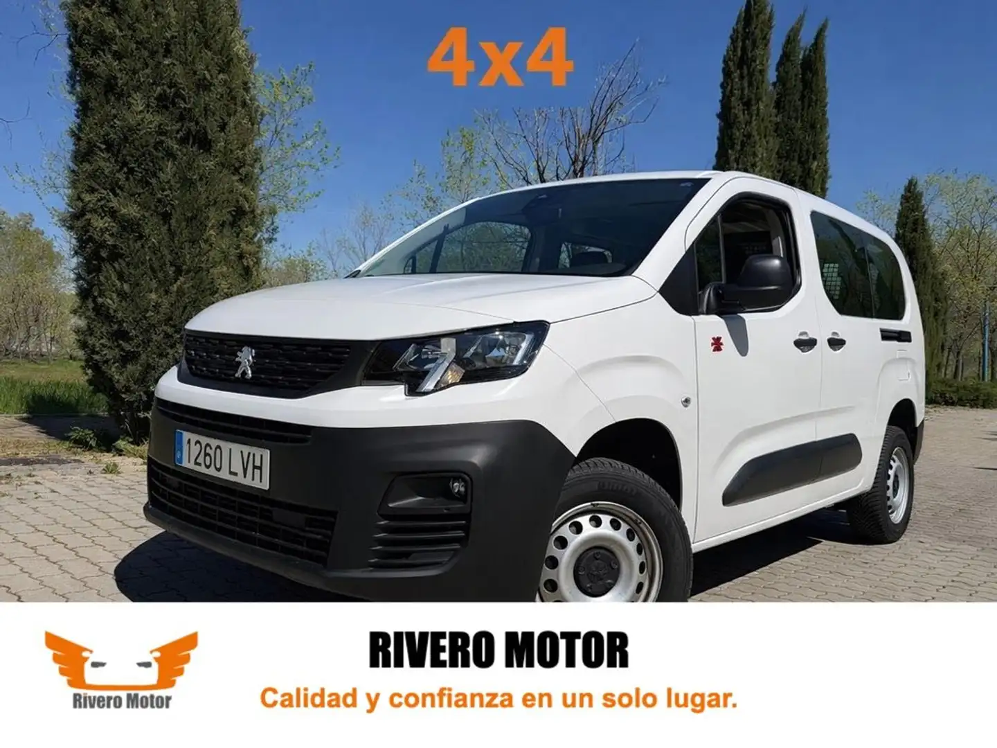 Peugeot Partner 4x4 Dangel Standard 600kgs BlueHDi 96kW Blanco - 1
