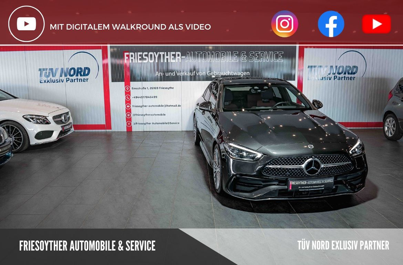 Mercedes-Benz C 220 d Lim. AMG Line Digital Light 360*Kam. Mem