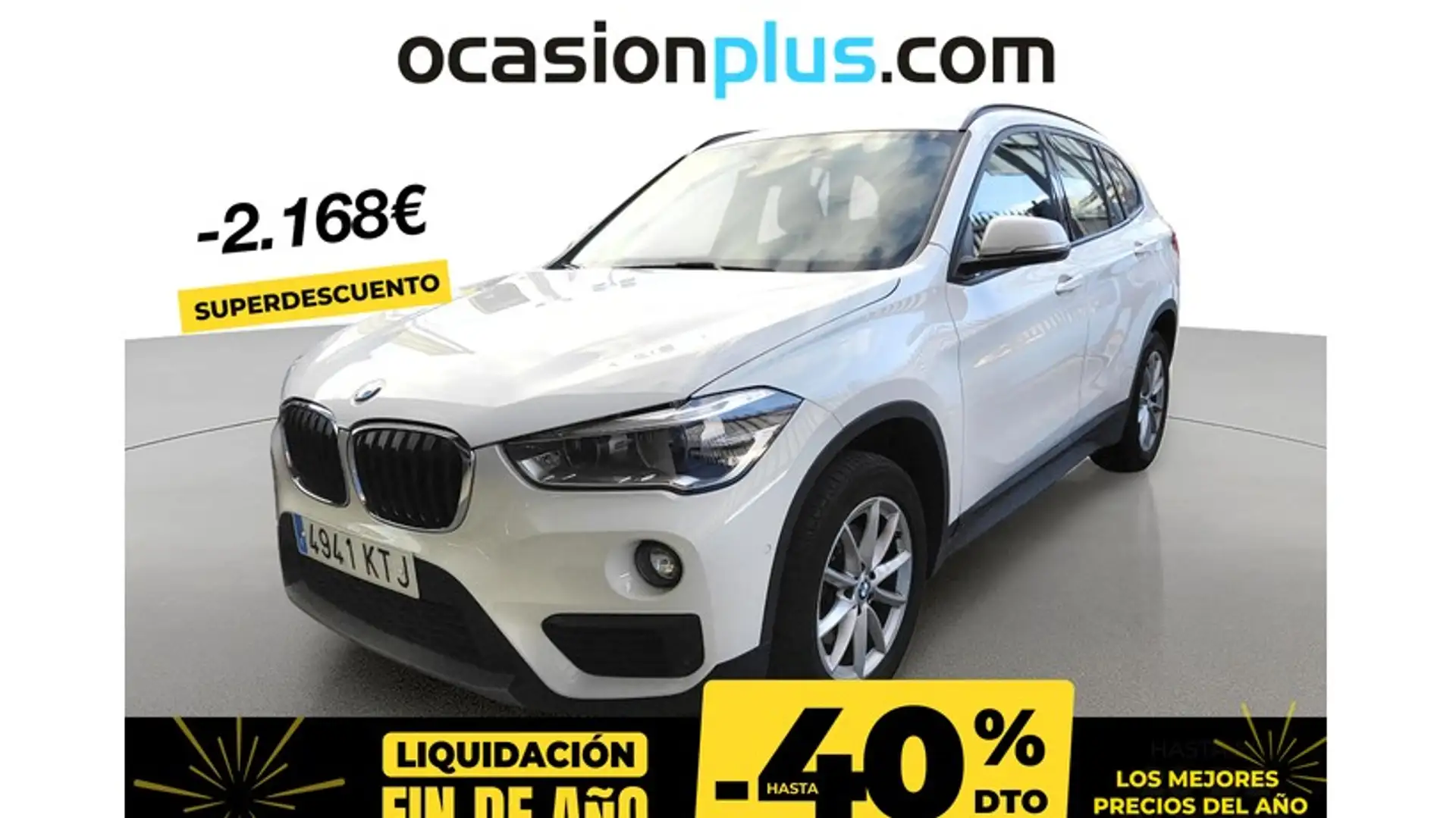 BMW X1 sDrive 18d Weiß - 1