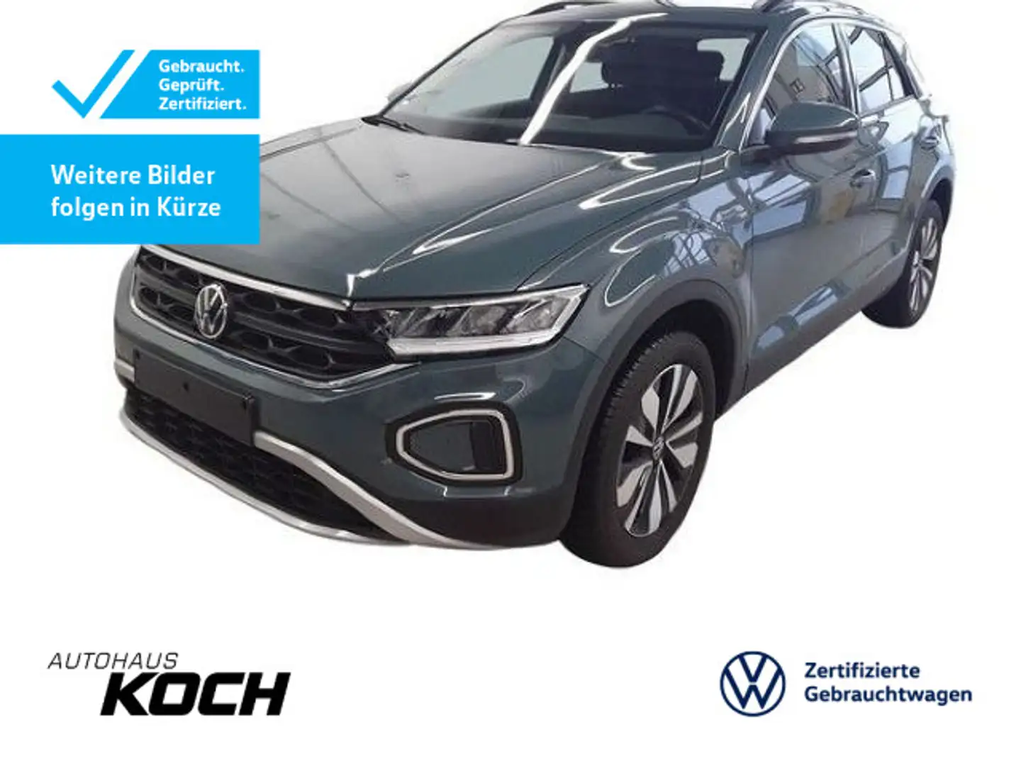 Volkswagen T-Roc 1.5TSI Move Navi LED Blau - 1