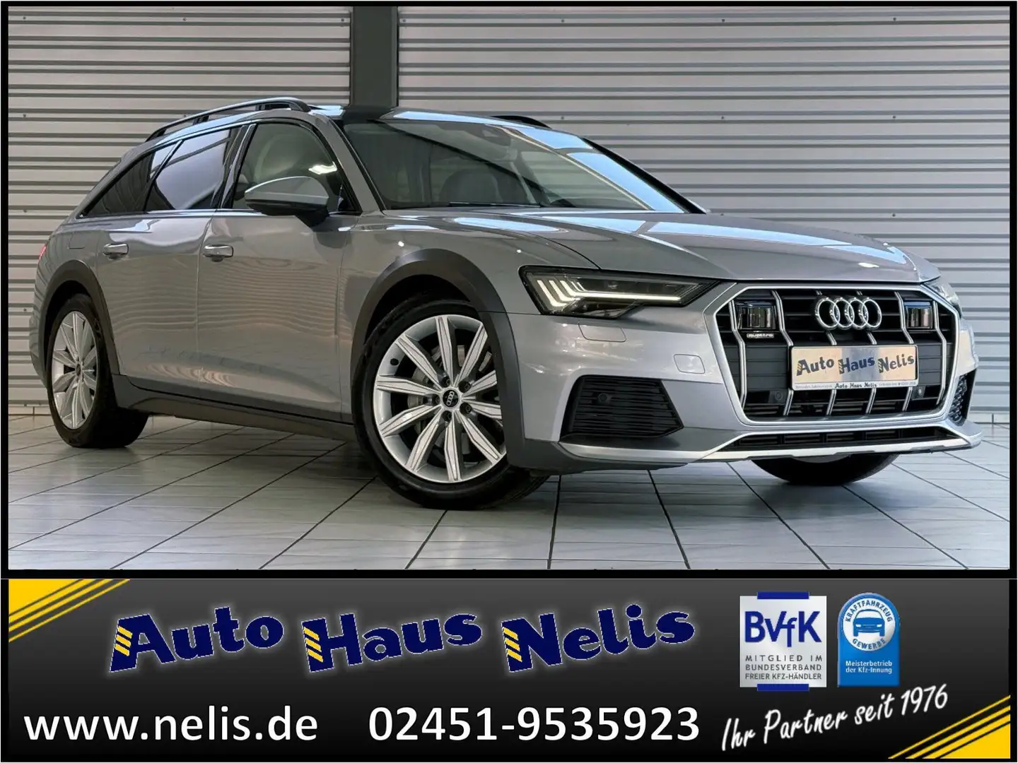 Audi A6 allroad 50 TDI Avant quattro MildHybrid virtC Silber - 1