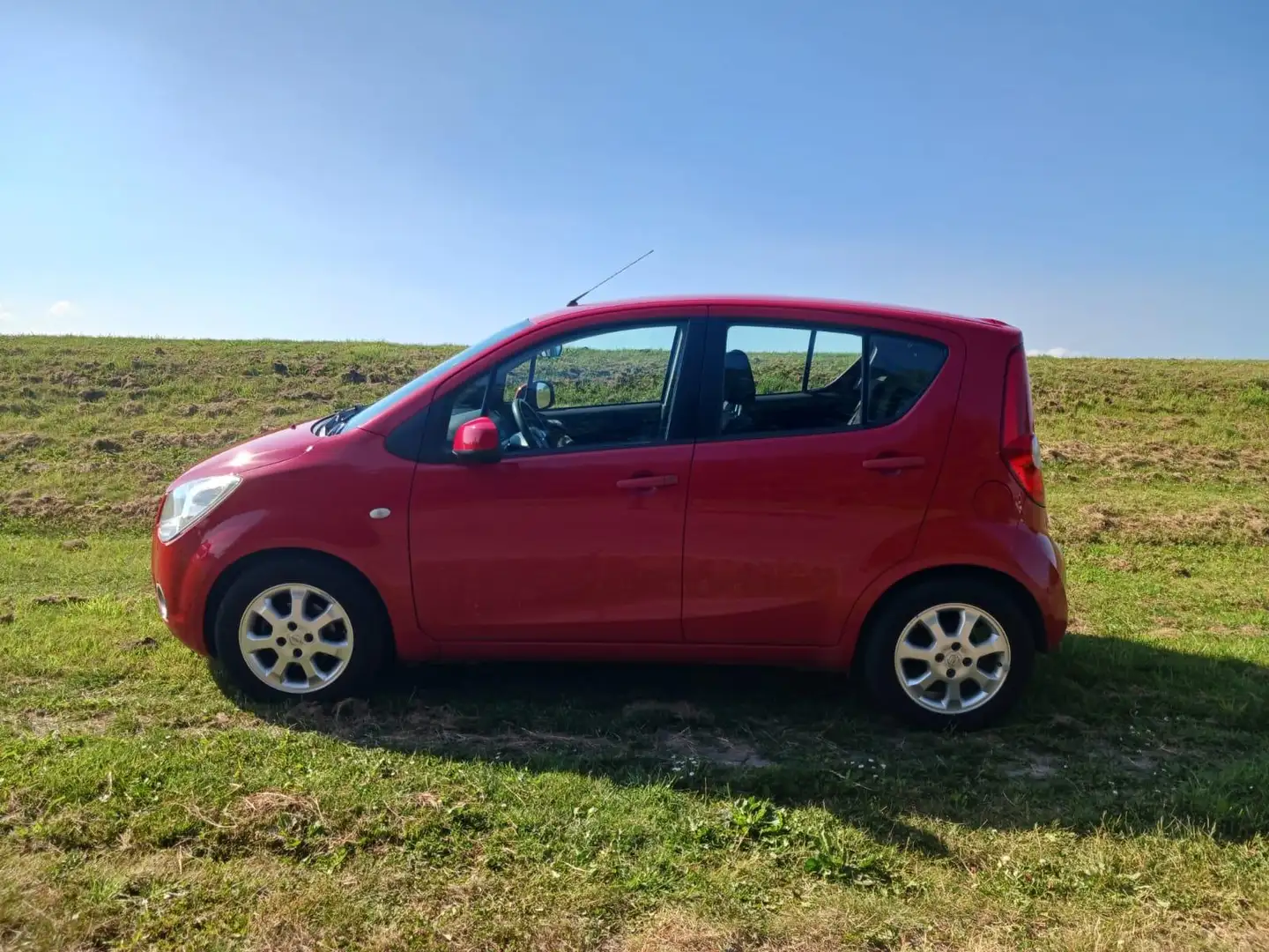 Opel Agila 1.2i Edition Airco 5-drs MPV LM Velgen Hoge instap Rot - 2