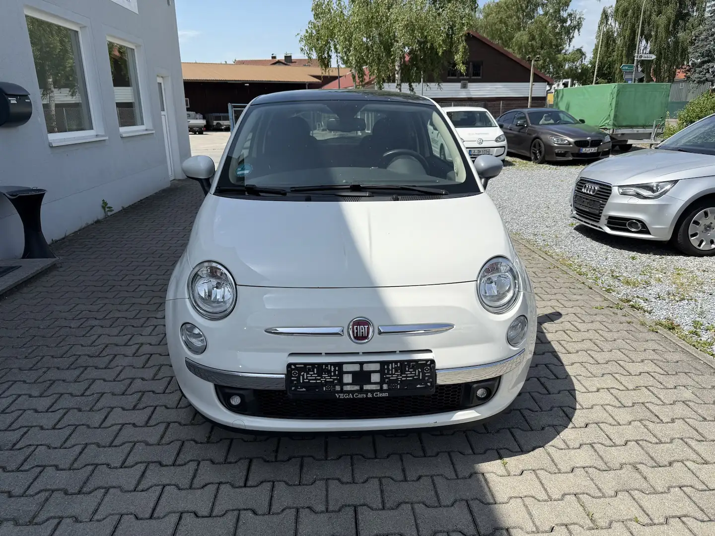 Fiat 500 Lounge AUT 86 PS eGSD KLIMA MFL ZV BC BT E5 Weiß - 2