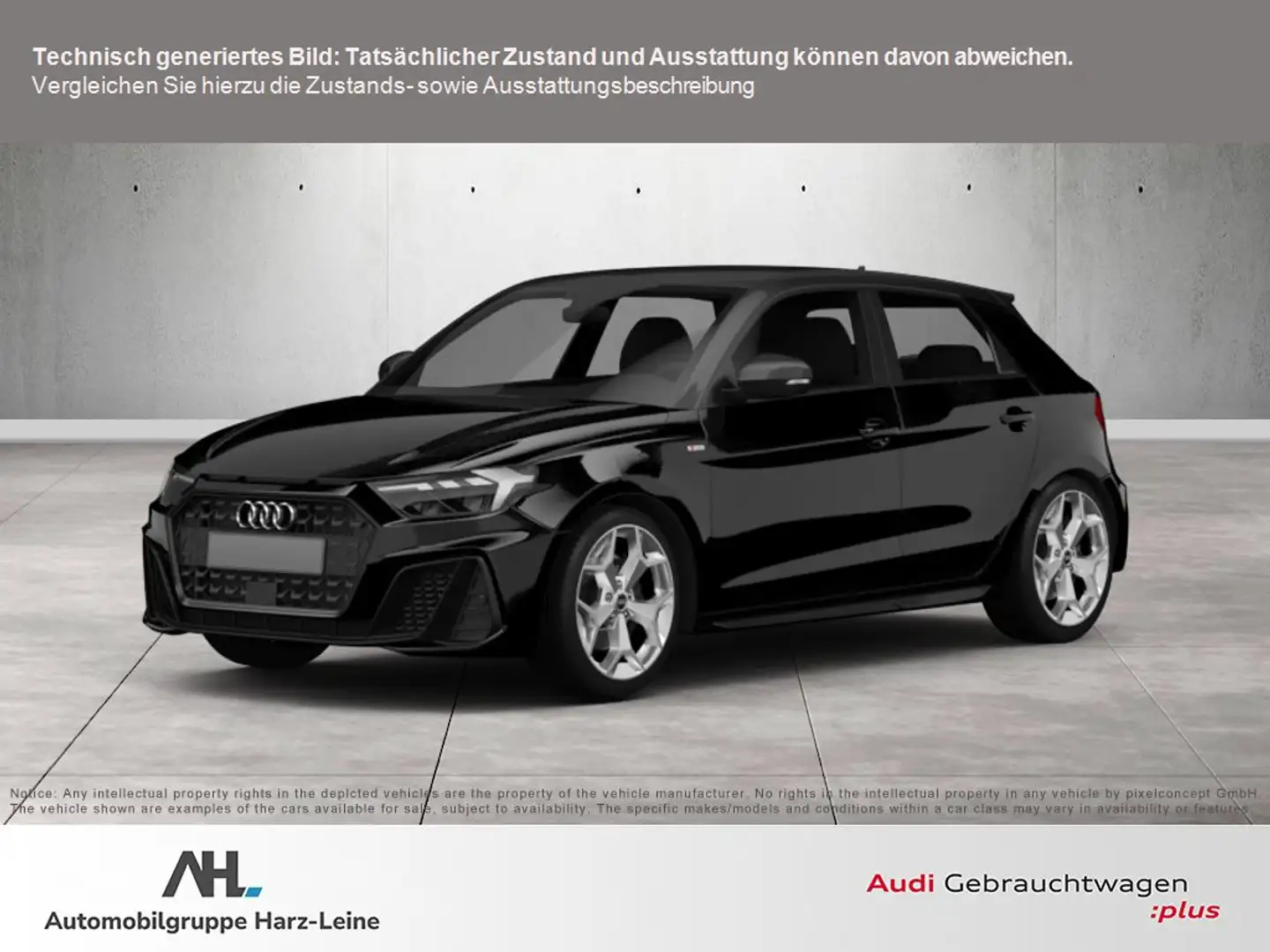 Audi A1 Sportback 30 TFSI advanced MMI PDC SHZ Bluetooth Zwart - 1
