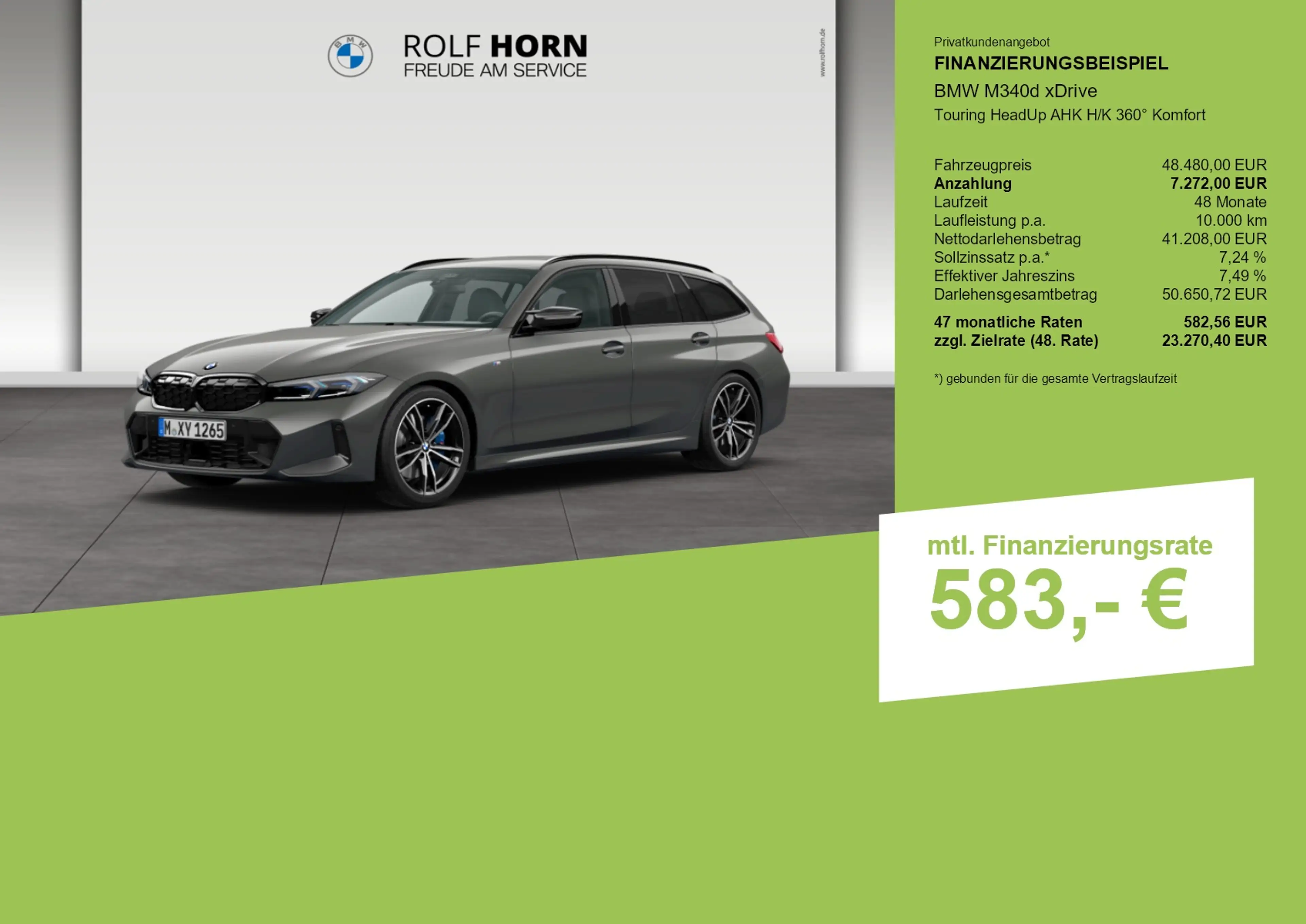 BMW 340 M340d xDrive Touring HeadUp AHK H/K 360° Komfort — photo 3