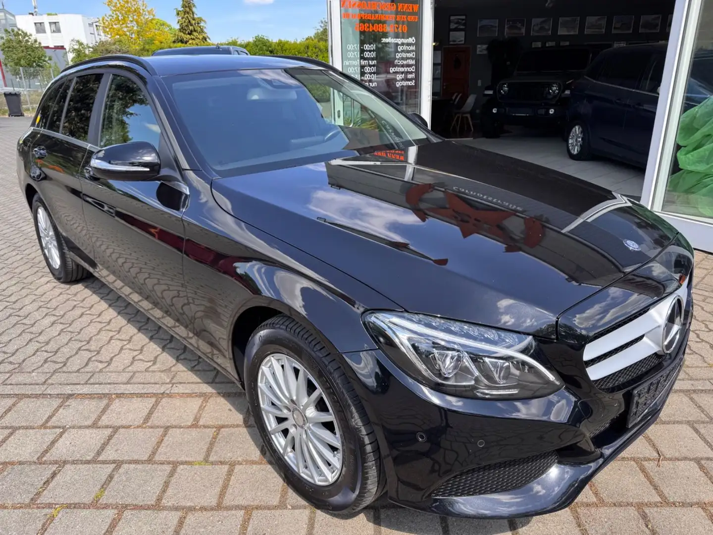 Mercedes-Benz C 220 T -Modell ,LED,Navi,Autom. Чорний - 2
