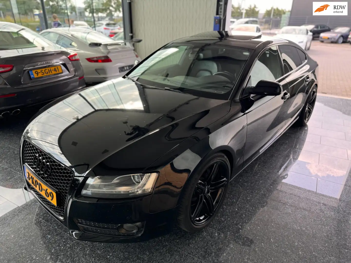 Audi A5 Sportback 2.0 TFSI Quattro S-Line 2011 VOL opties! Schwarz - 1