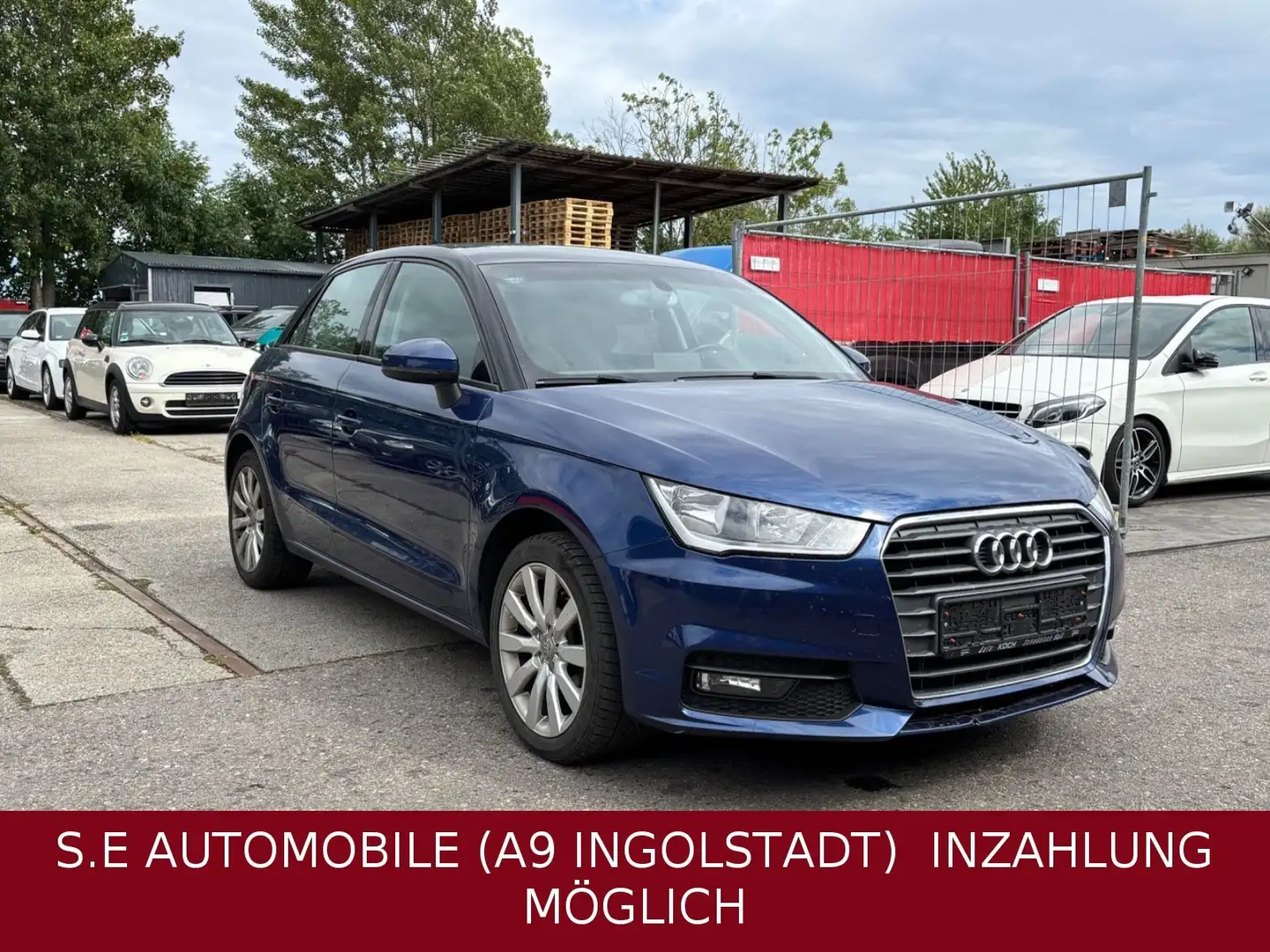 Audi A1 Sportback/Scheckheftgepflegt/1-Hand/PDC/AHK Blau - 2