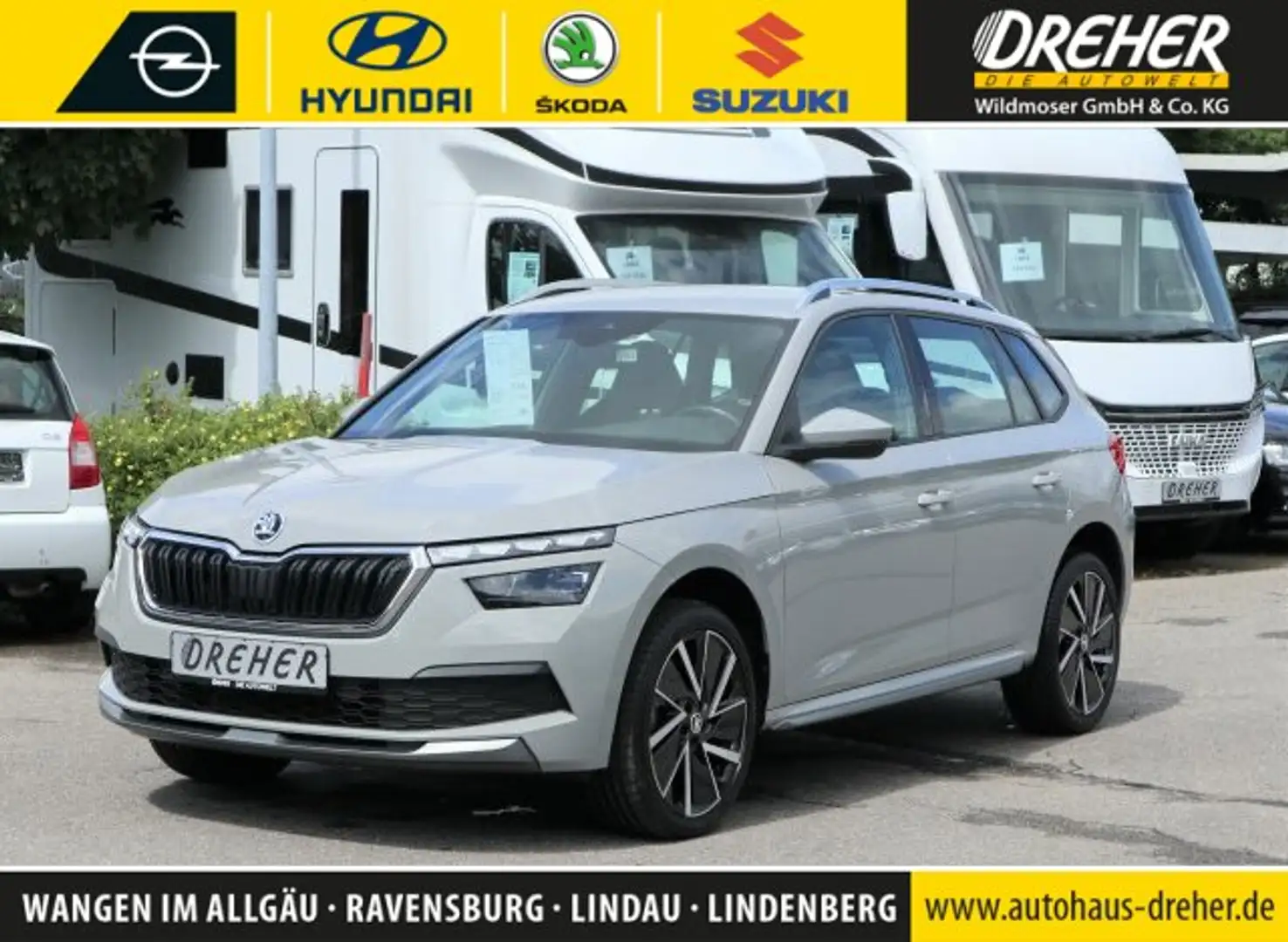 Skoda Kamiq Kamiq 1.5 TSI Style Autom./LED/AHK/Sitzhzg./LM Grigio - 1