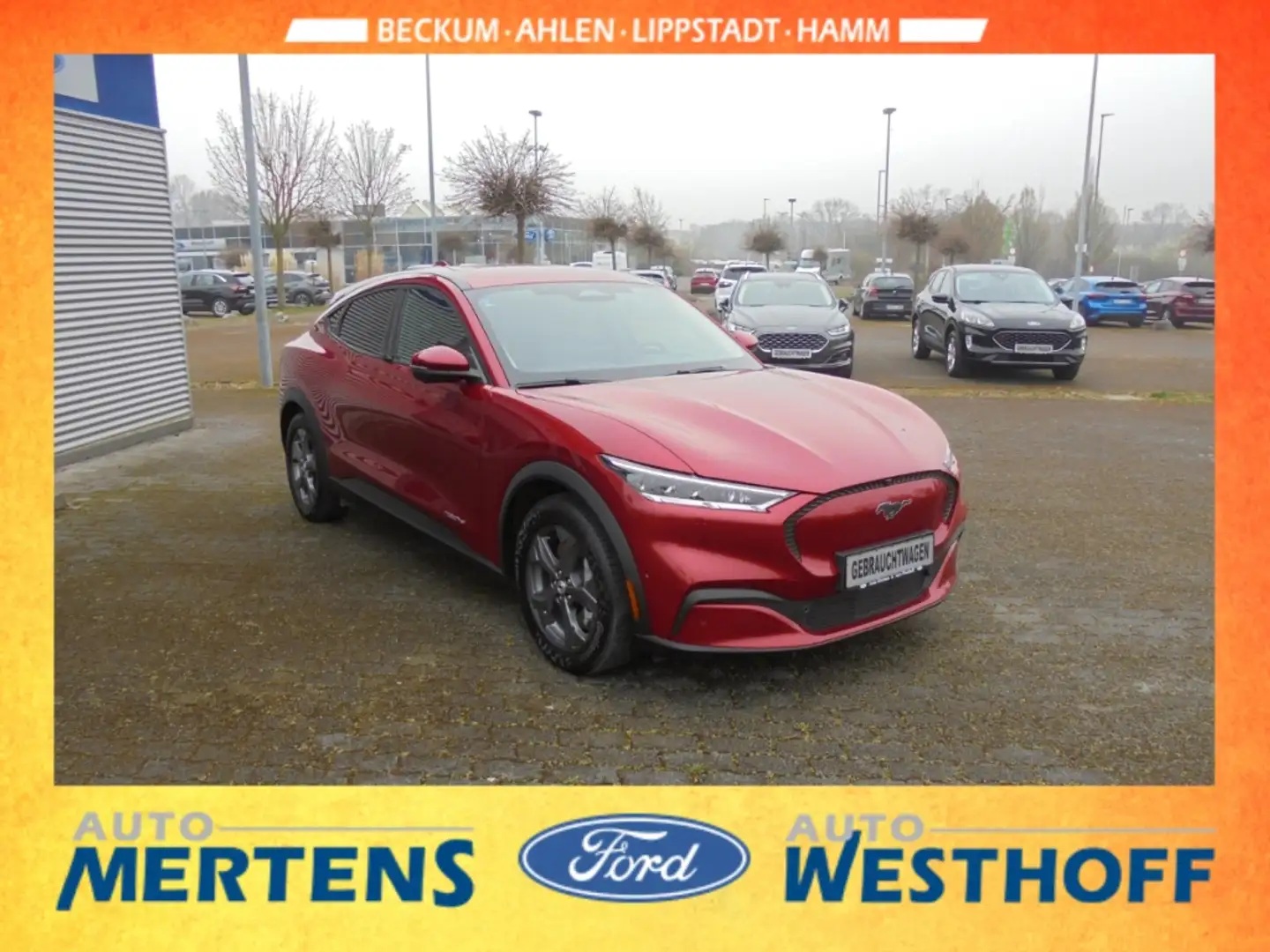Ford Mustang Mach-E Technologie-Paket RWD 76kwh Rot - 2