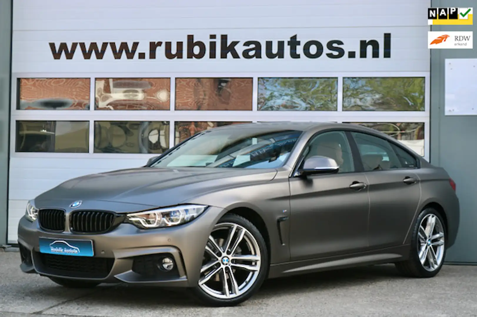 BMW 4-serie Gran Coupé M|CarPlay|72.506 km’s|2021|Org. Marrón - 1