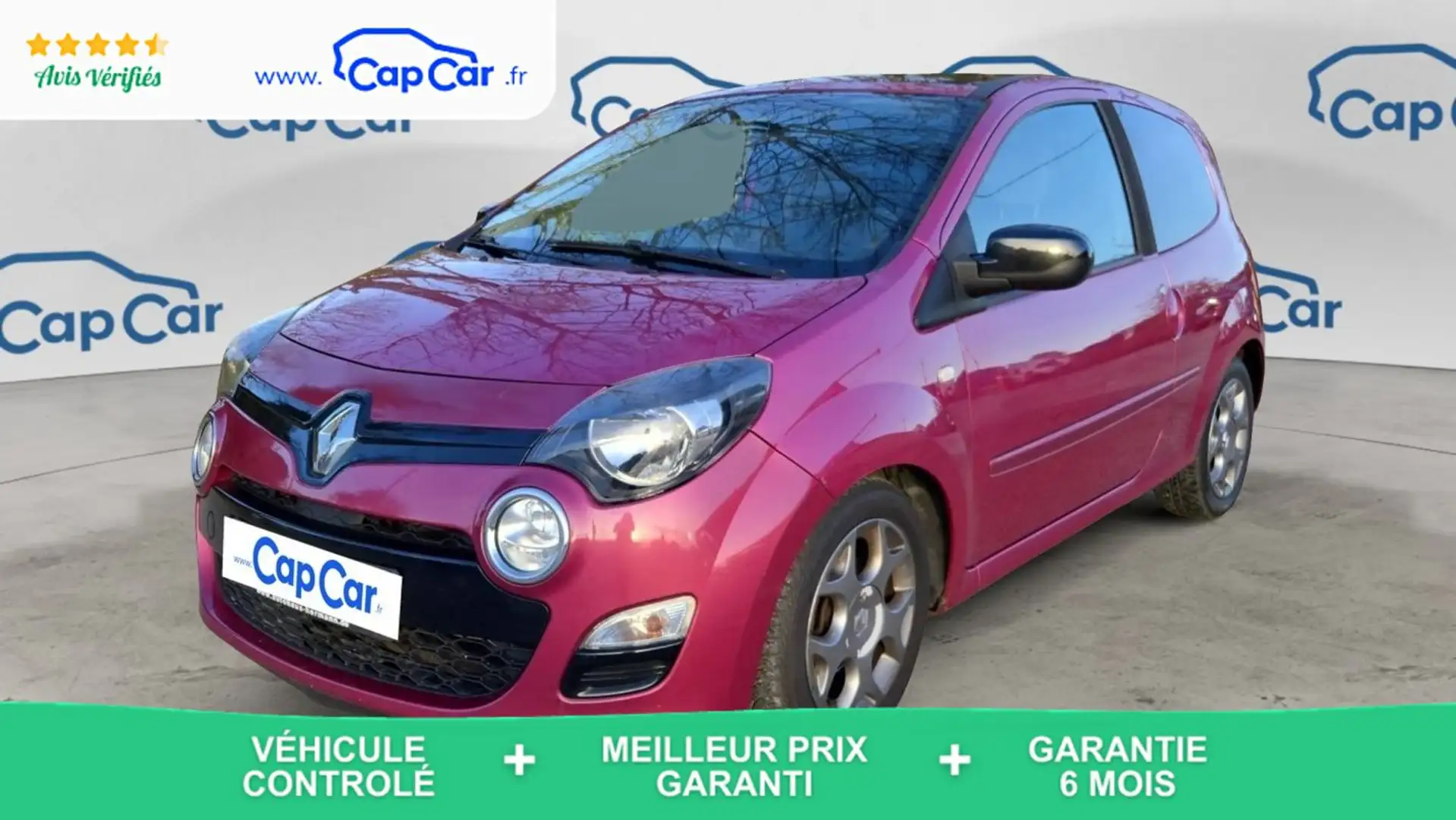 Renault Twingo 1.2 75 eco2 Miss Sixty - Toit ouvrant Rouge - 1