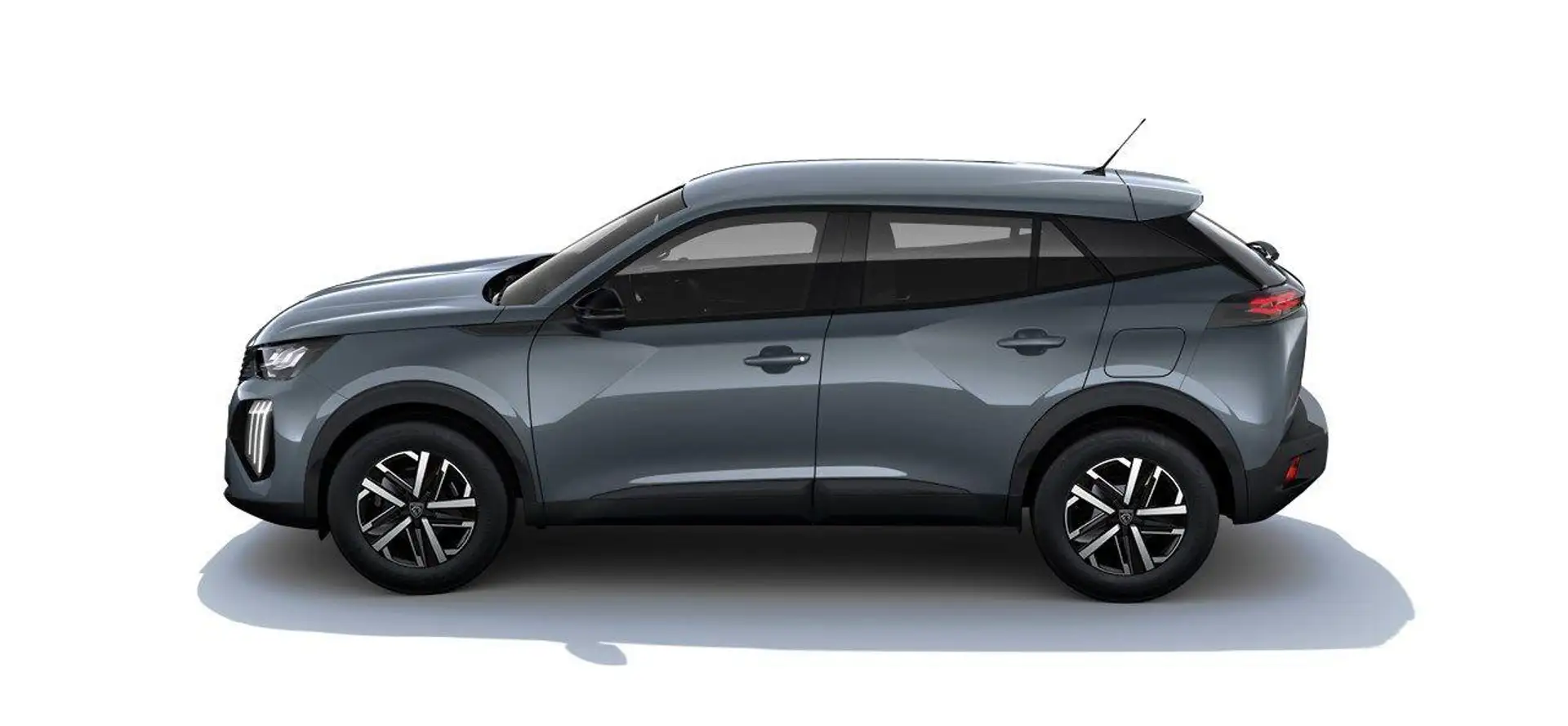 Peugeot 2008 Hybrid 136 e-DCS6 ACTIVE+ALLURE+GT Gris - 2