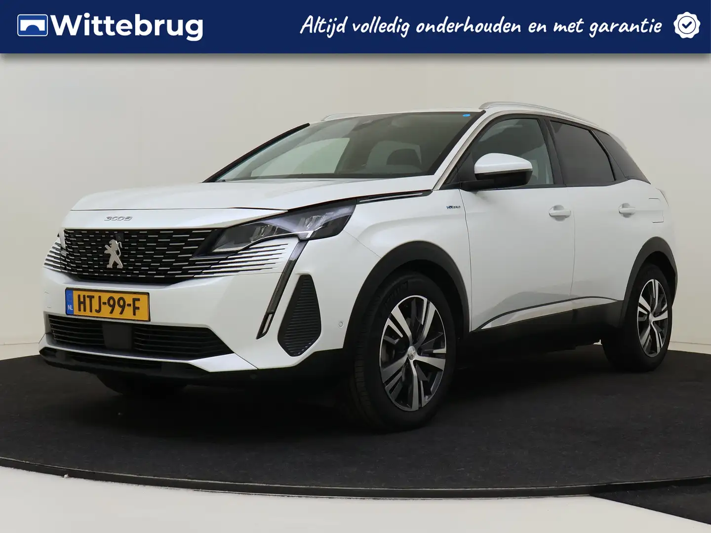 Peugeot 3008 1.6 HYbrid 225 Allure | Benzine | Automaat | Elekt Wit - 1