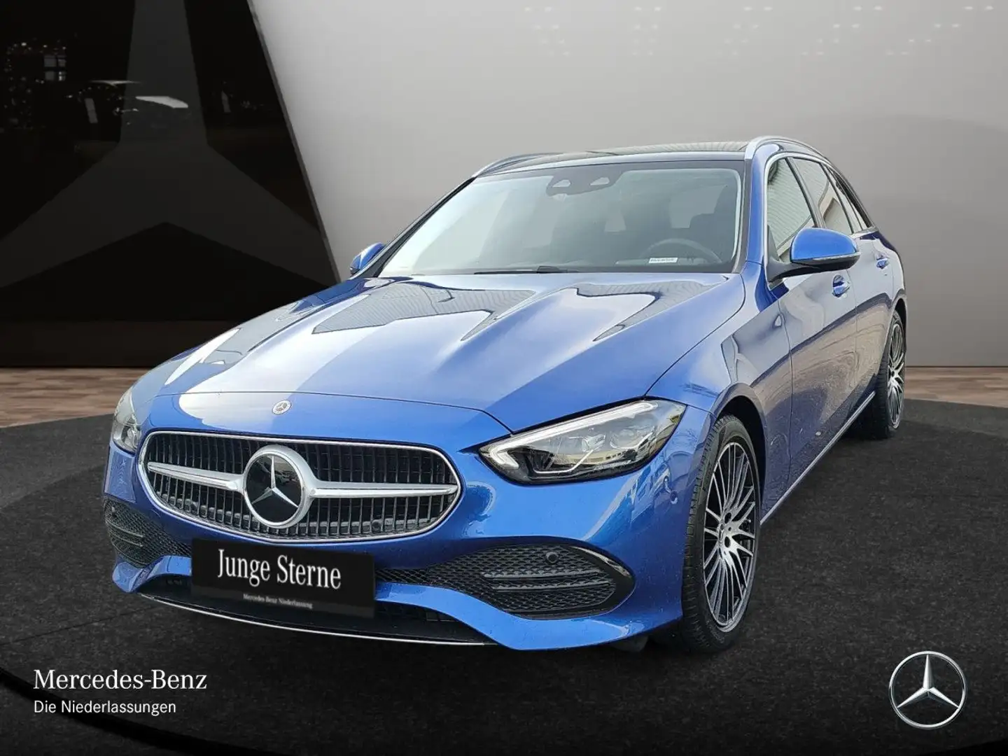 Mercedes-Benz C 220 d T AVANTG+PANO+LED+KAMERA+KEYLESS+9G Blau - 2