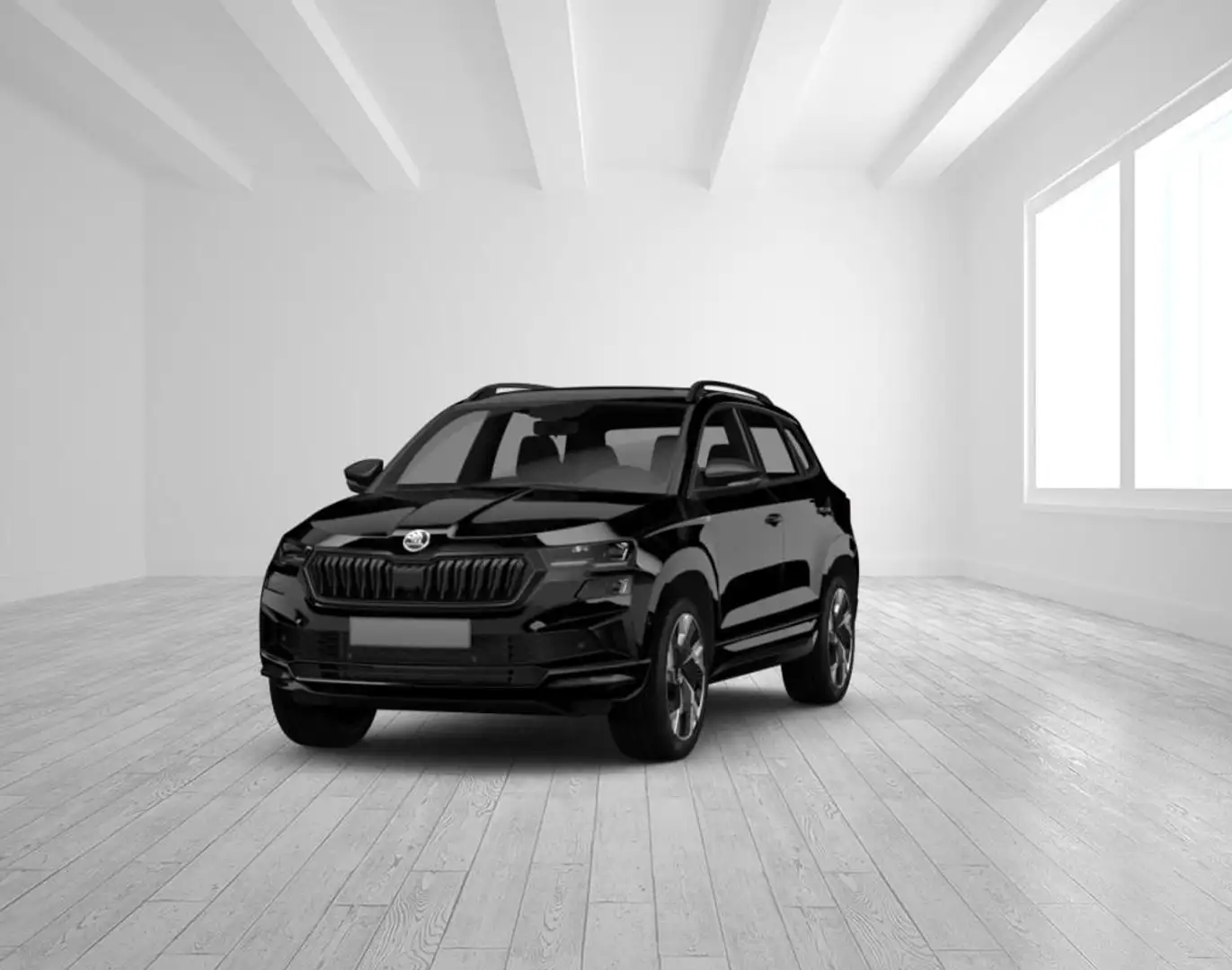 Skoda Karoq 2.0 TSI Sportline 4x4 *Navi*LED*Pano*AHK* Noir - 1