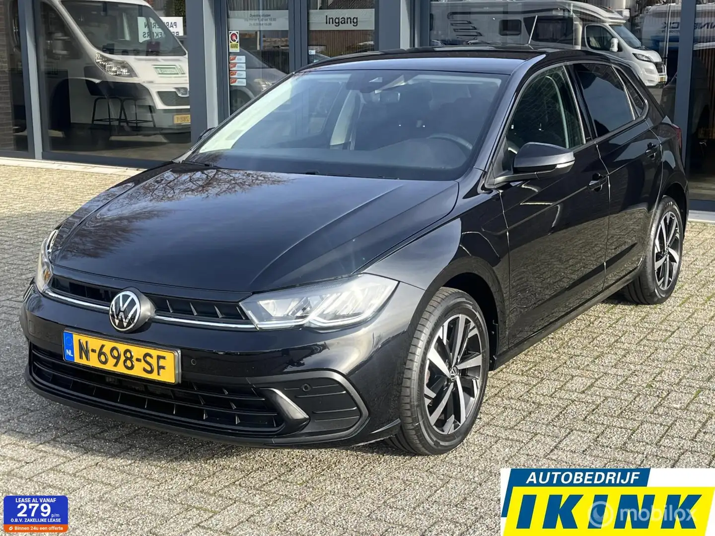 Volkswagen Polo 1.0 TSI Life nieuw model Schwarz - 1
