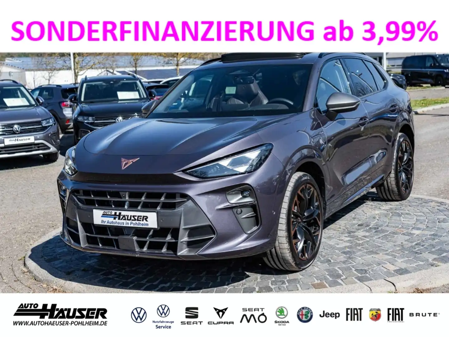 CUPRA Terramar VZ 1.5 e-Hybrid DSG PANO HUD SENNHEISER MATRIX-LED Фиолетовый - 1