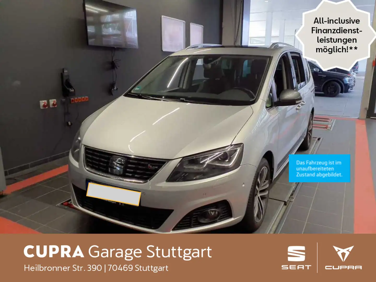SEAT Alhambra FR-Line 1.4 TSI 110 kW Plateado - 1