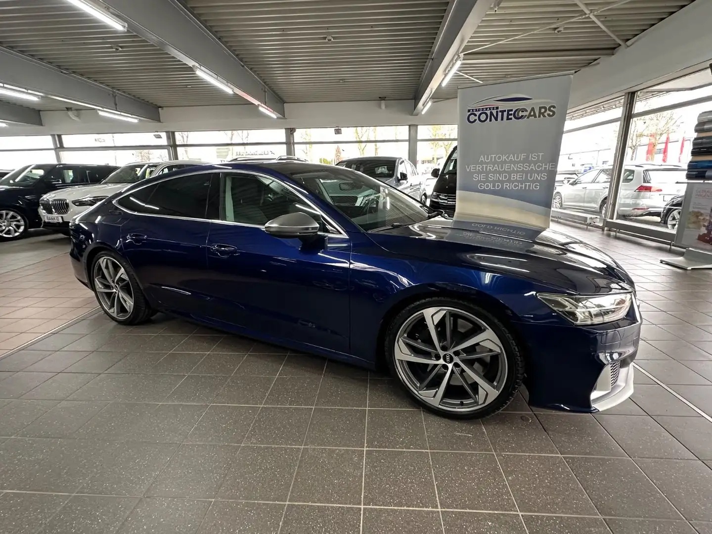 Audi S7 SB 3.0 TDI quattro AHK+LUFT+PANO+B&O+MATRIX Blau - 1