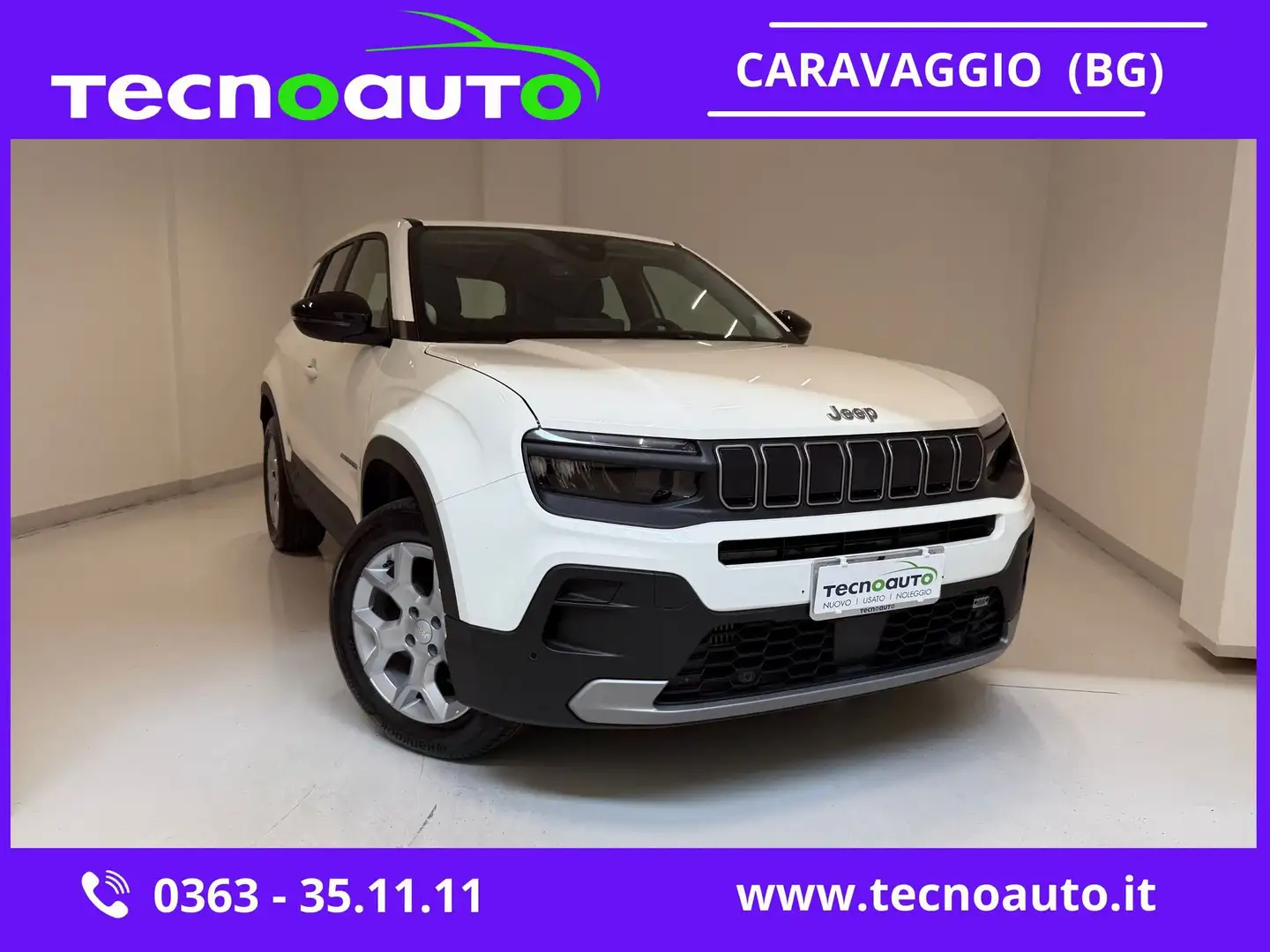Jeep Avenger 1.2 Turbo Altitude - prezzo vero senza obbligo di Weiß - 1