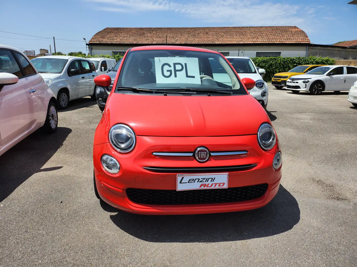 Fiat 500 500 1.2 Pop easypower Gpl 69cv Orange - 1