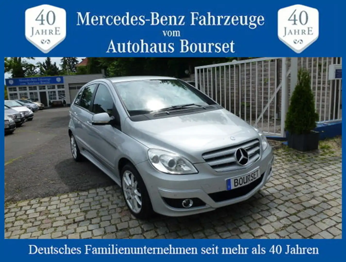 Mercedes-Benz B 180 Autom-Klima-Leder-Sitzheizung aktiver Parkassisten Silber - 1