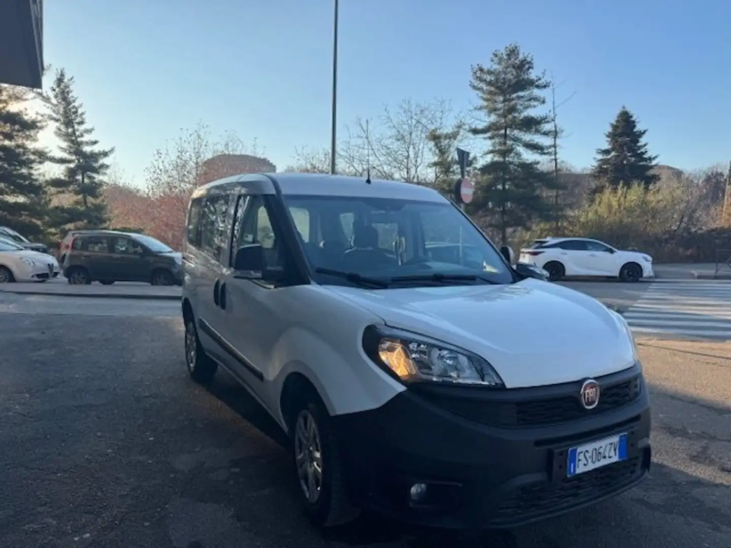 Fiat Doblo n1 autocarro posti anno 2018 euro 6b Bianco - 1