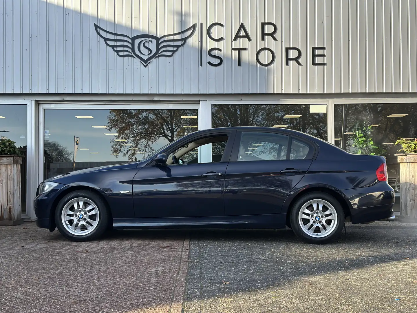 BMW 320 3-serie 320i |CRUISE|CLIMA|ELK.PAKKET|LEDER Blauw - 2