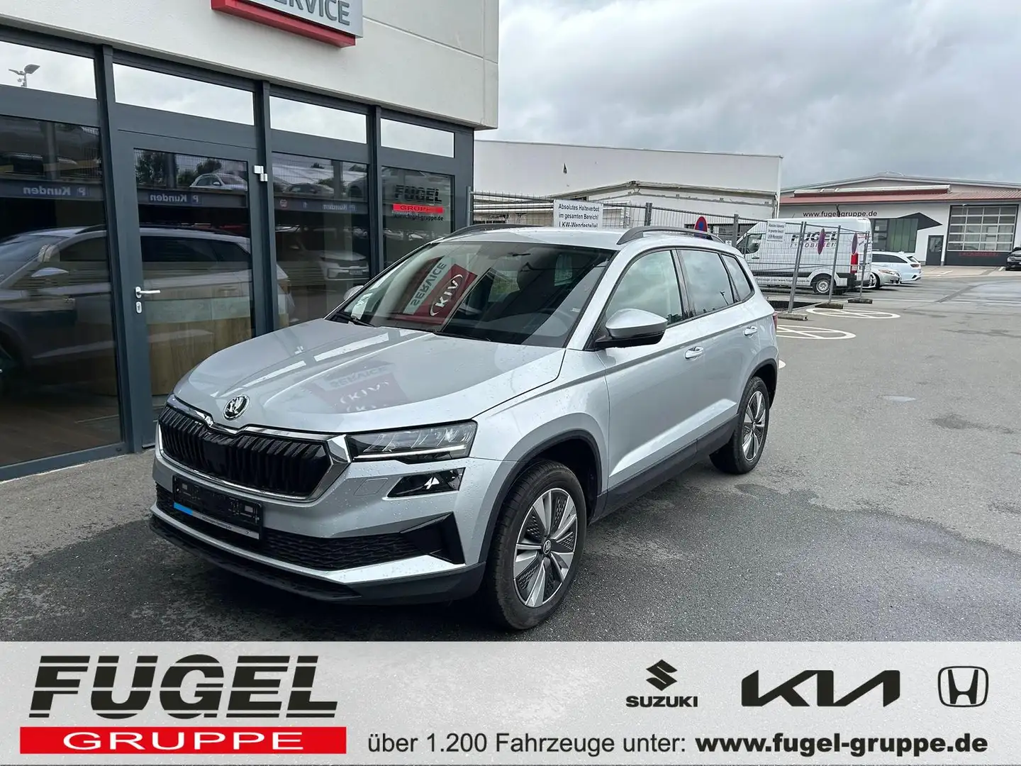 Skoda Karoq 2.0 TDI Ambition virt.Cock.|LED|Winter|RFK Silber - 1