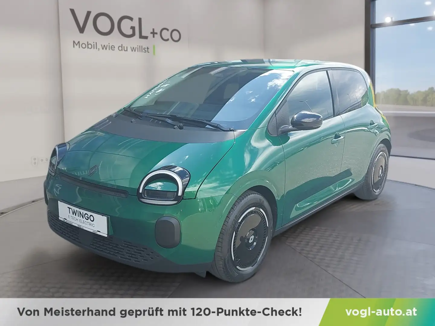 Renault Twingo E-TECH ELECTRIC Techno 80 PS Urban Range Grün - 1