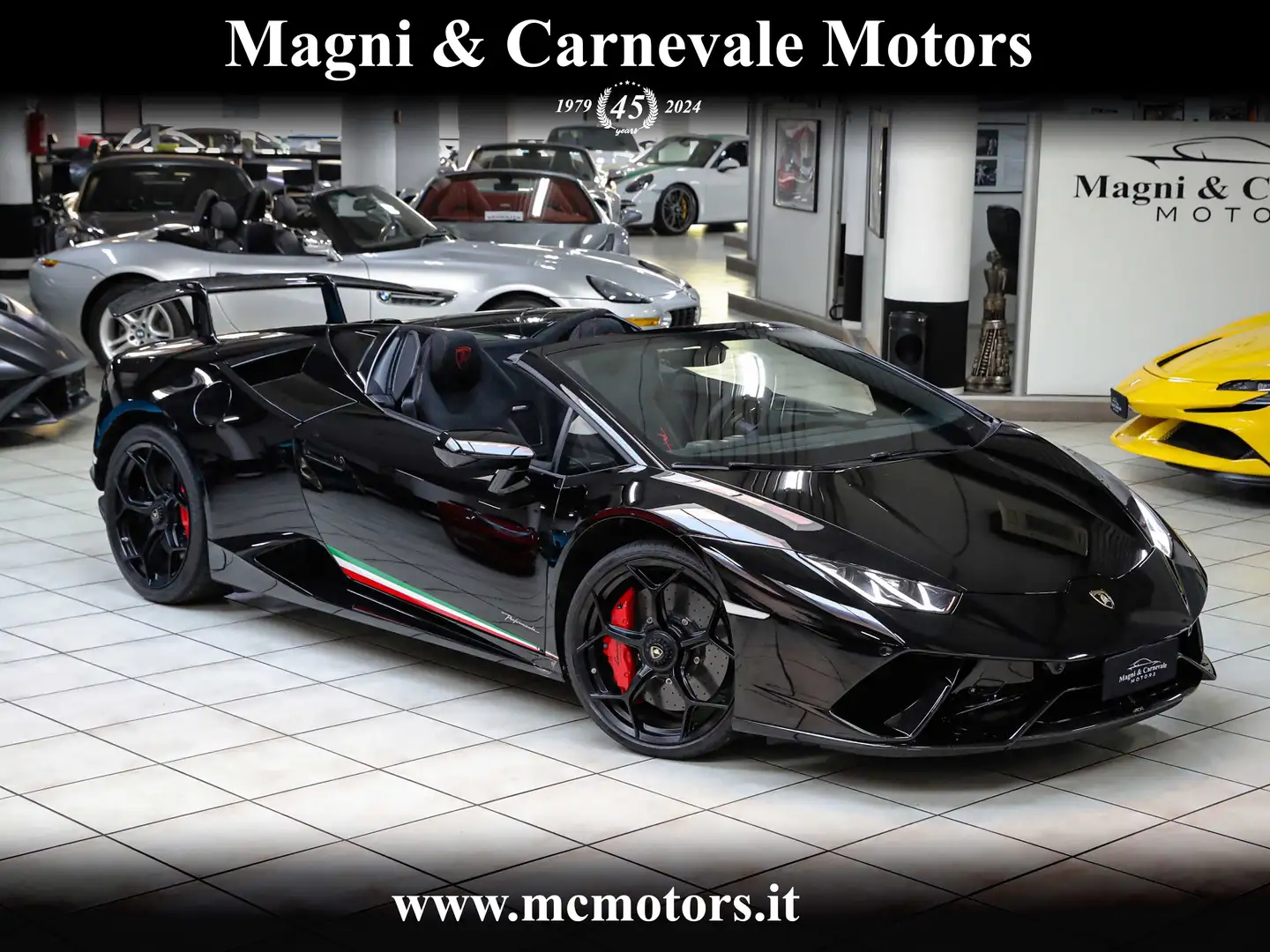 Lamborghini Huracán PERFORMANTE|SPYDER|LIFT SYSTEM|CARBON|SENSONUM Nero - 1