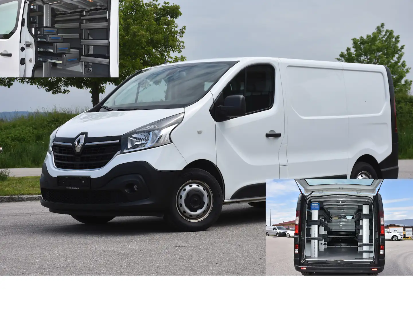 Renault Trafic L1H1 3,0t Komfort/Sortimo/Werkstatt/Navi Blanco - 1