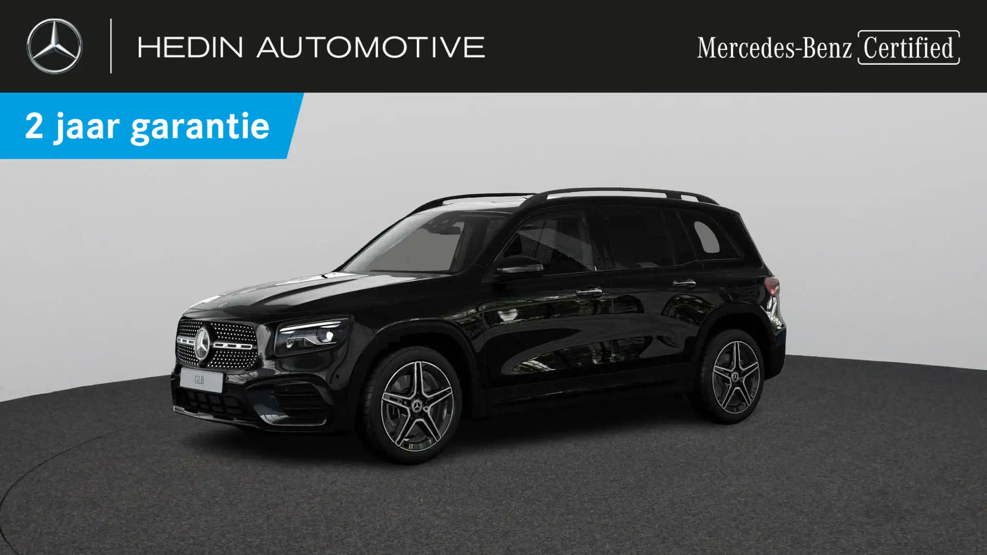 Mercedes-Benz GLB 220 4MATIC AMG Line | 7-Zitter | Trekhaak | Rijassiste Noir - 1