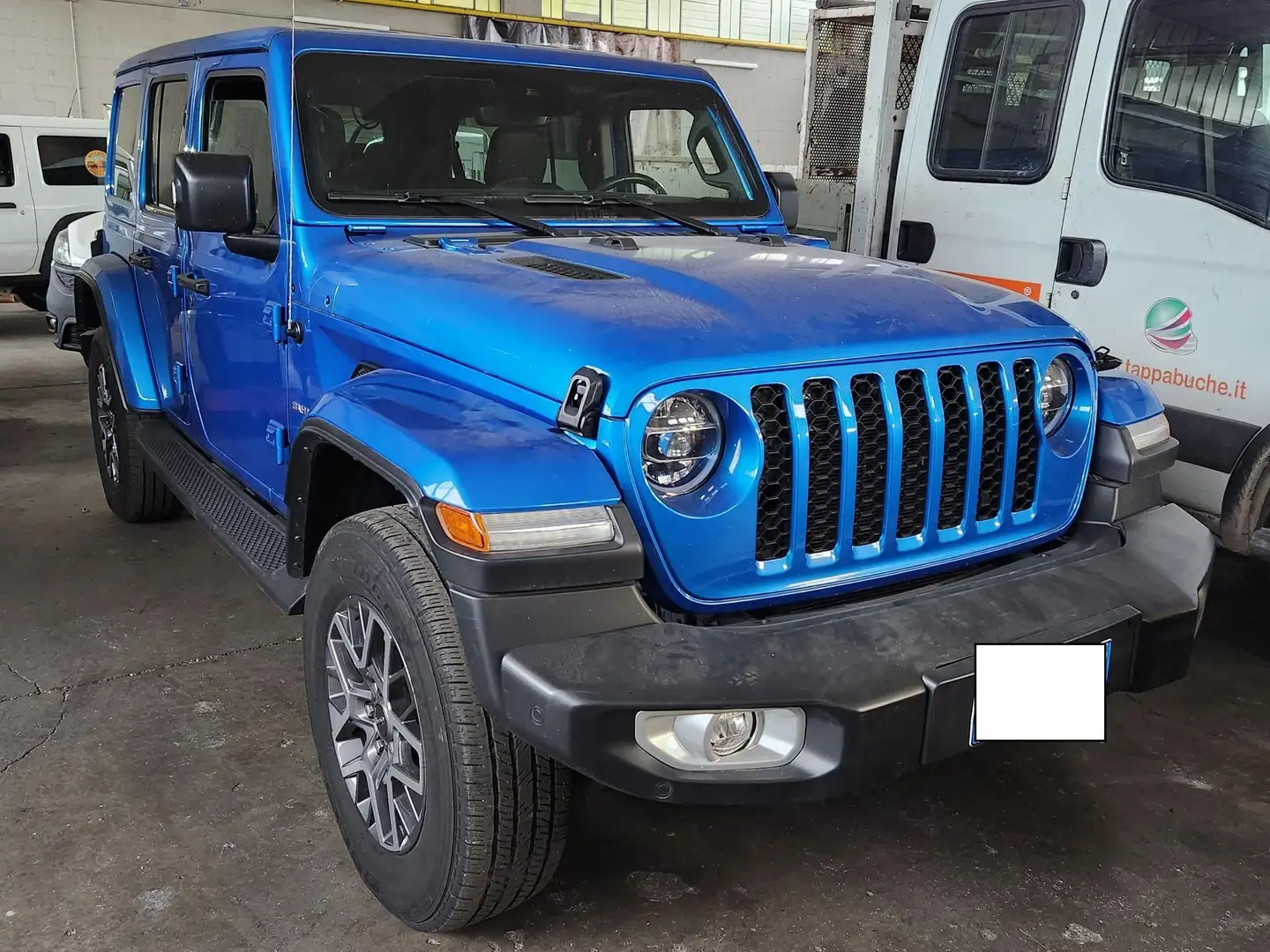 Jeep Wrangler 4xe Unlimited 2.0  phev Sahara  PROBLEMI MOTORE! Blu/Azzurro - 2