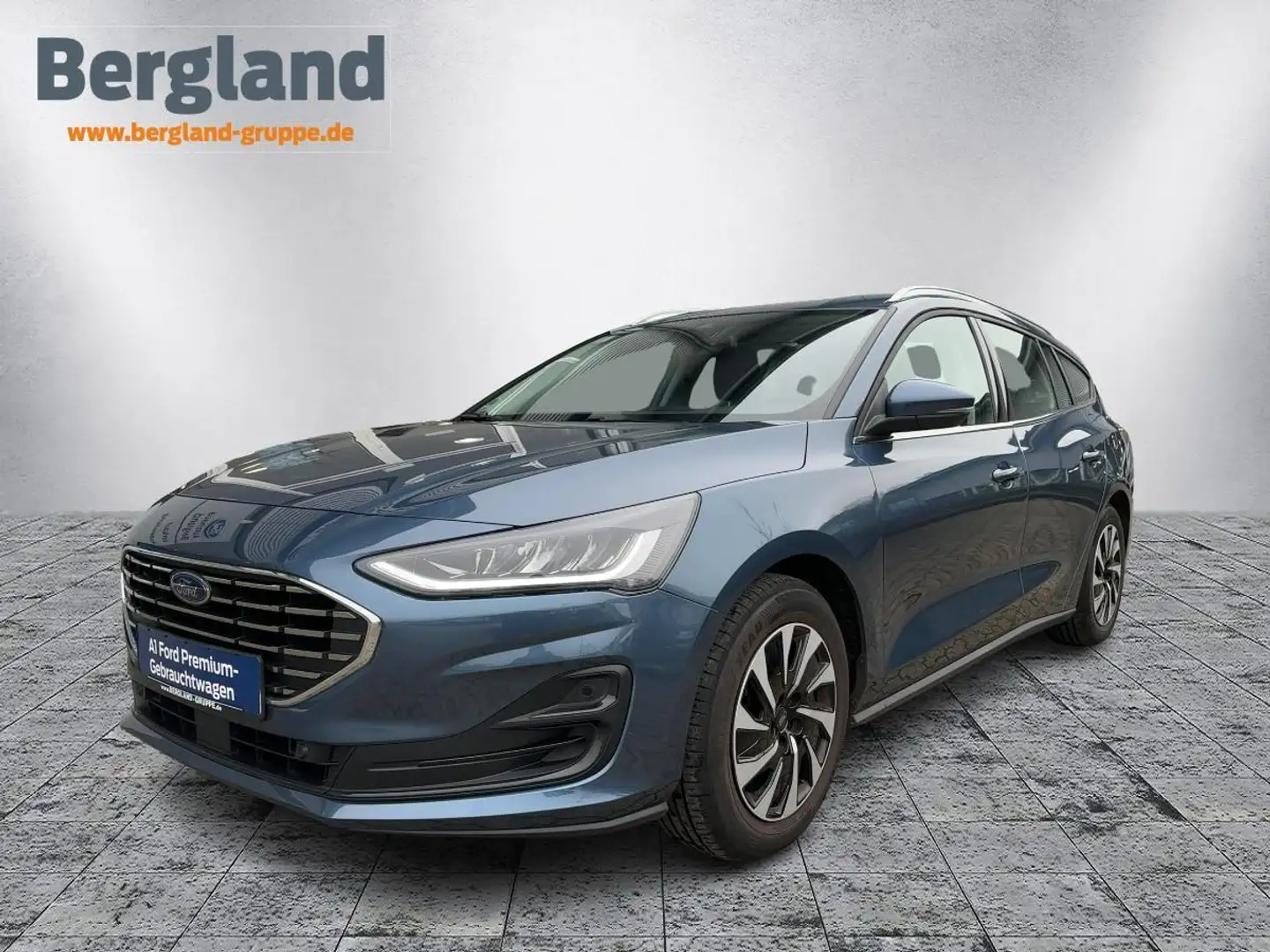 Ford Focus Titanium 1,0 l EcoBoost MHEV 125 PS Blauw - 1