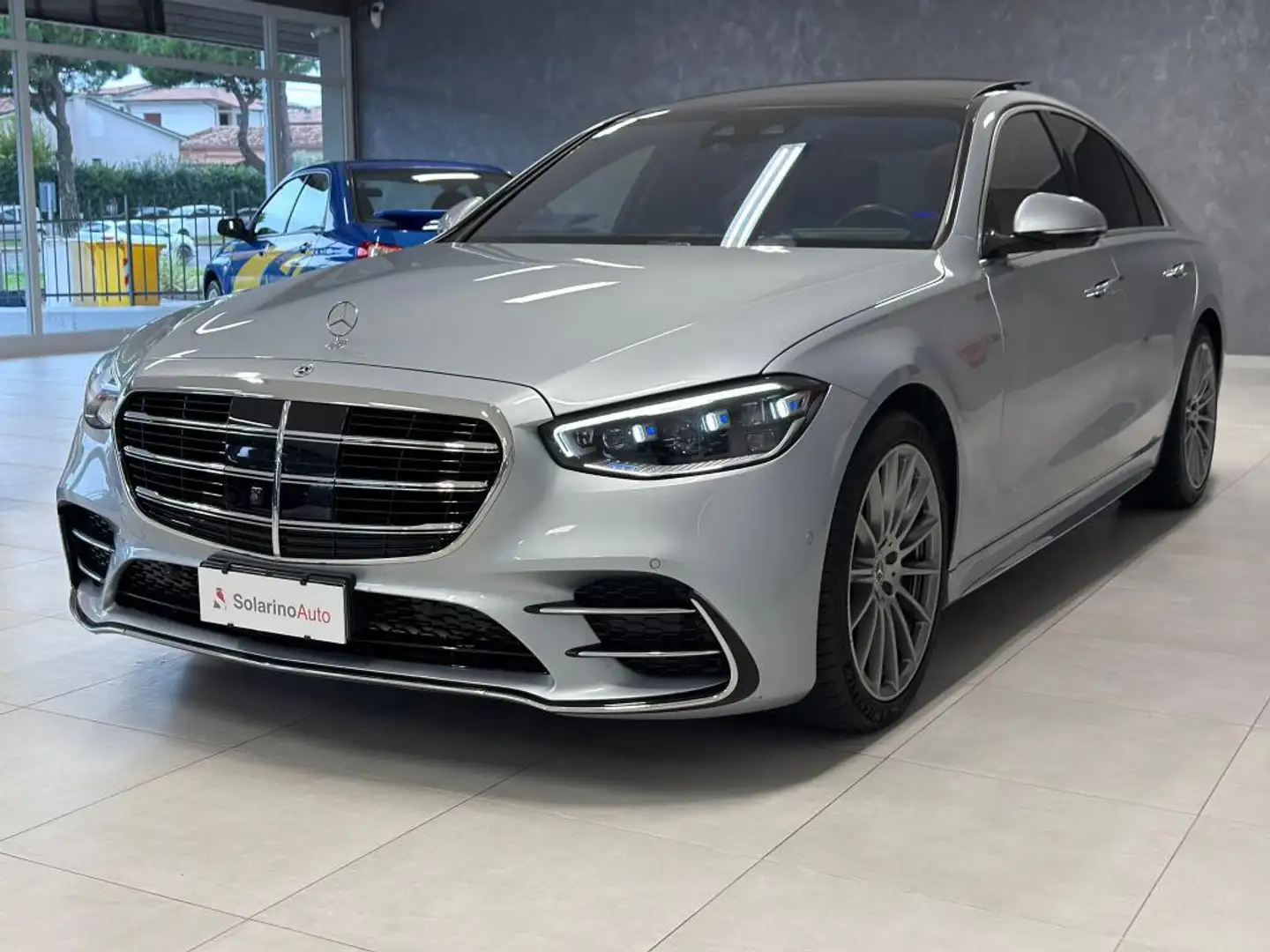 Mercedes-Benz S 500 S 500 mhev (eq-boost) Premium Plus 4matic auto Argento - 2