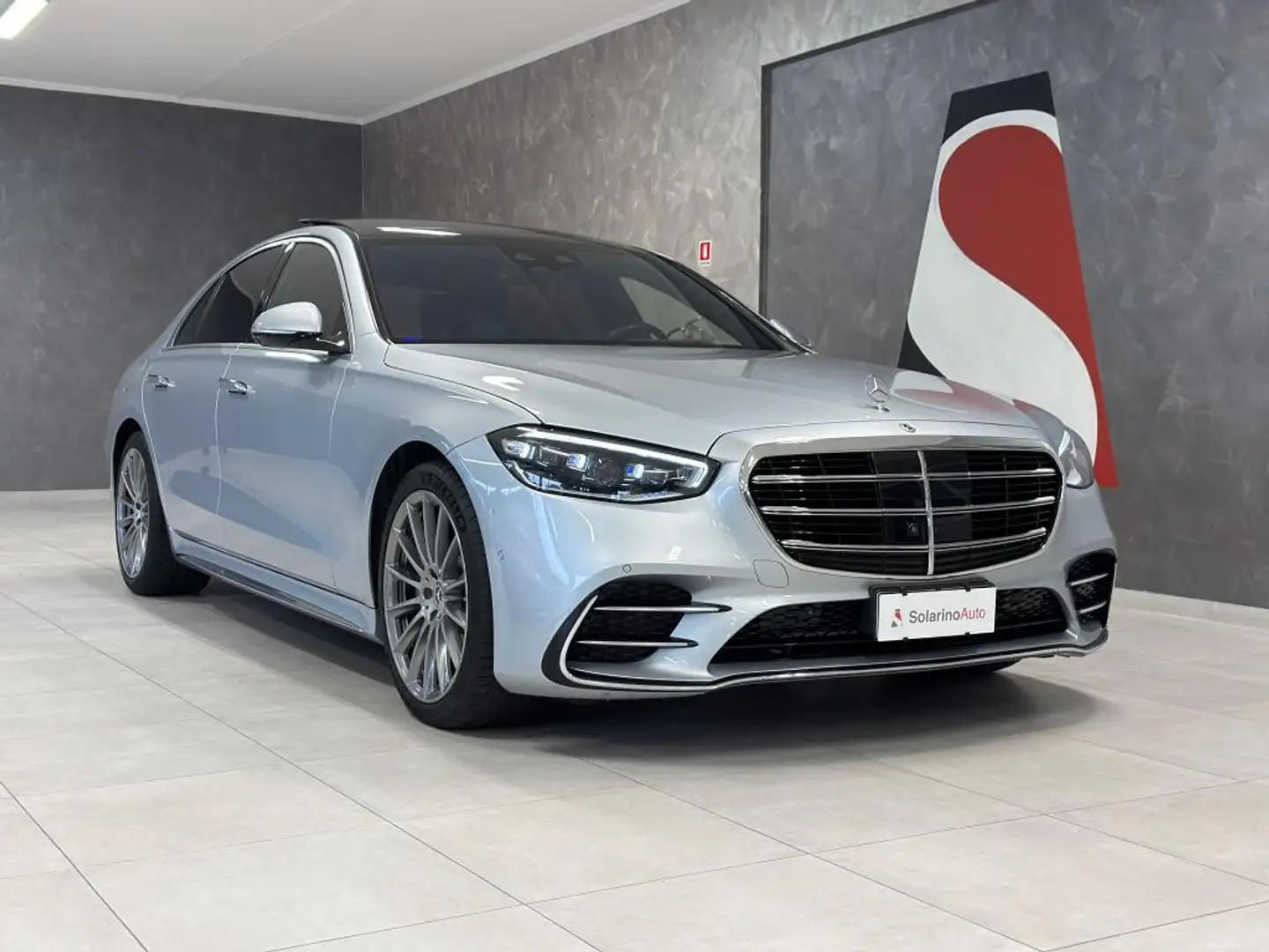 Mercedes-Benz S 500 S 500 mhev (eq-boost) Premium Plus 4matic auto Argento - 1