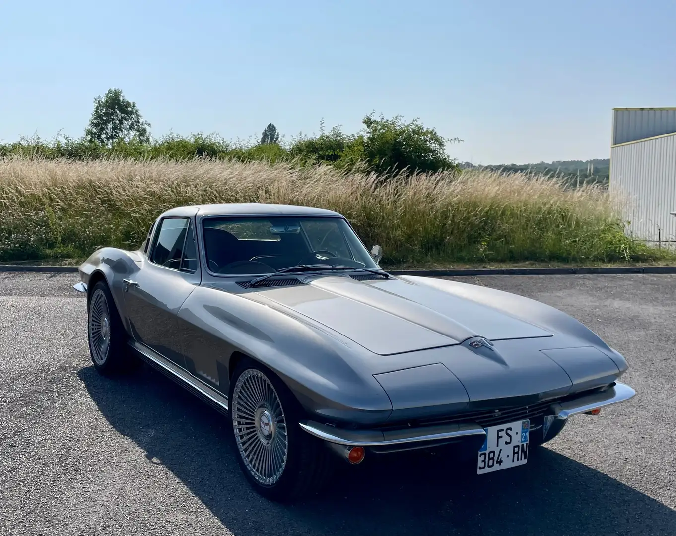 Chevrolet Corvette C2 Argent - 2
