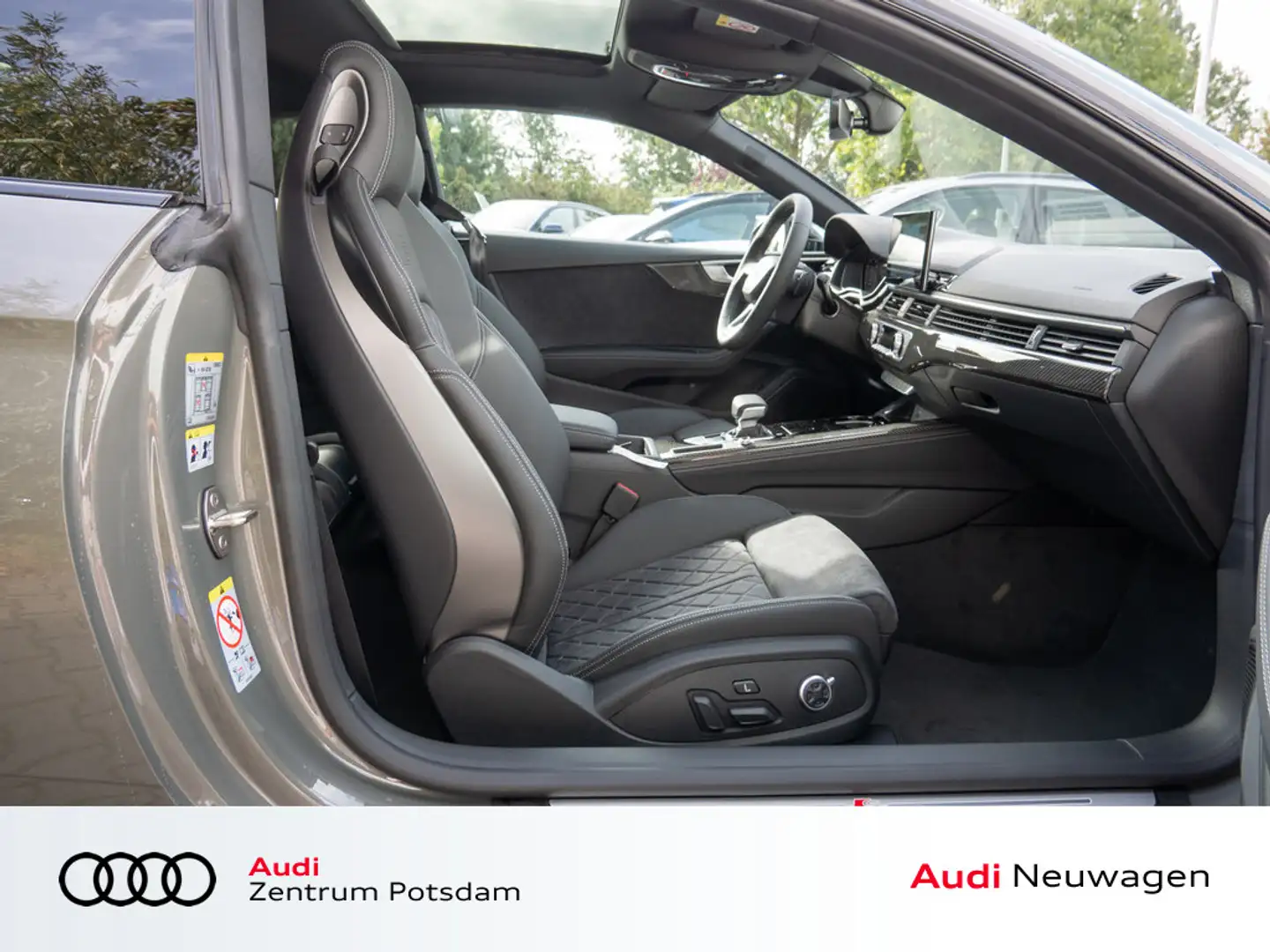 Audi A5 Coupé 45 TFSI quattro S line HUD B&O PANO Сірий - 2
