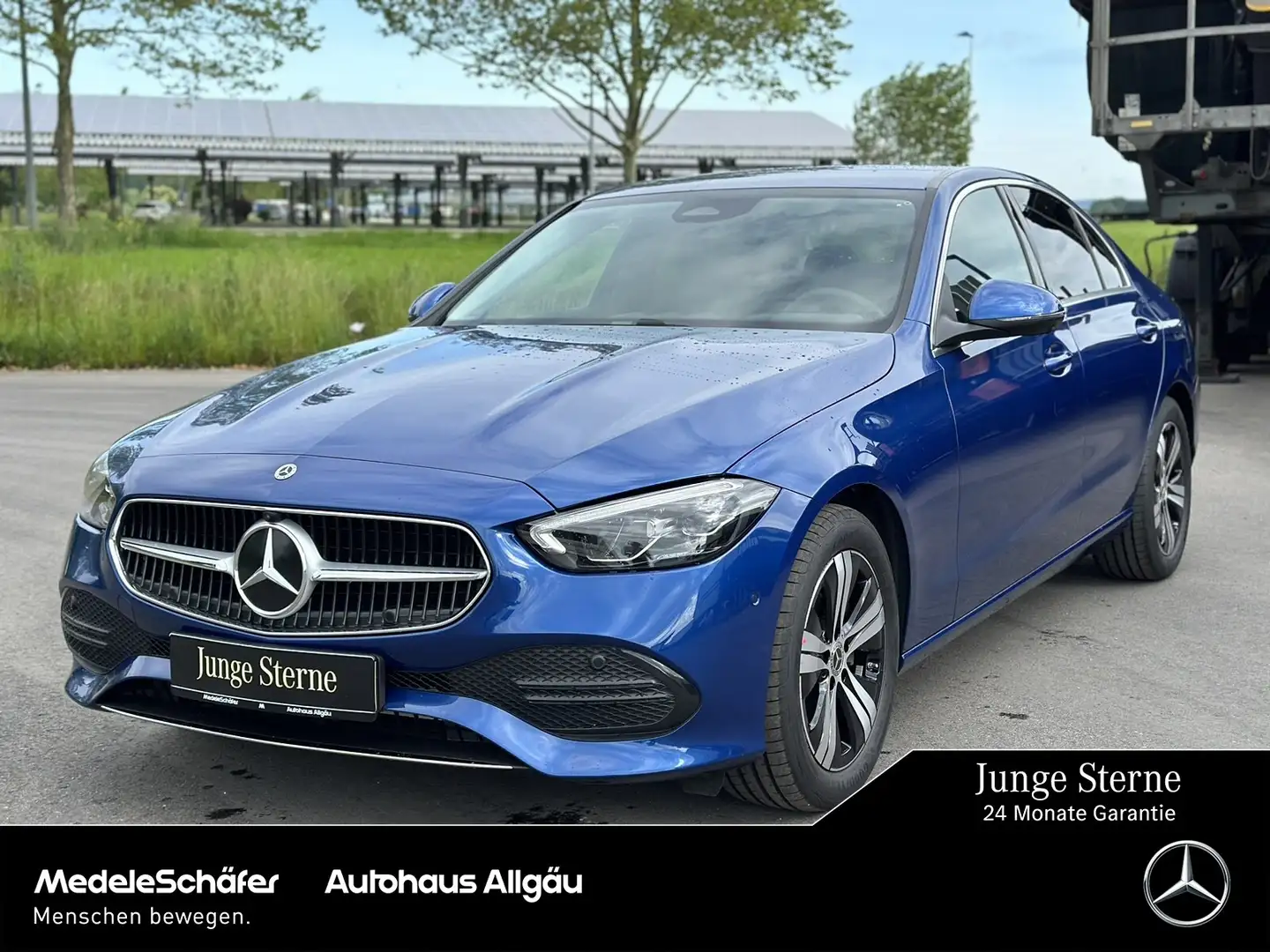 Mercedes-Benz C 180 C 180 Avantgarde 360° Vorr.-Distronic WD-Glas LED Azul - 1