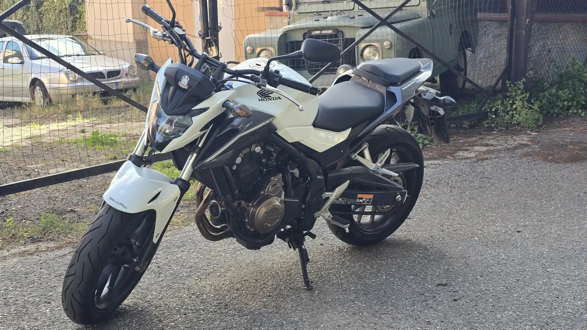 Honda CB 500 CB500 F Bílá - 1