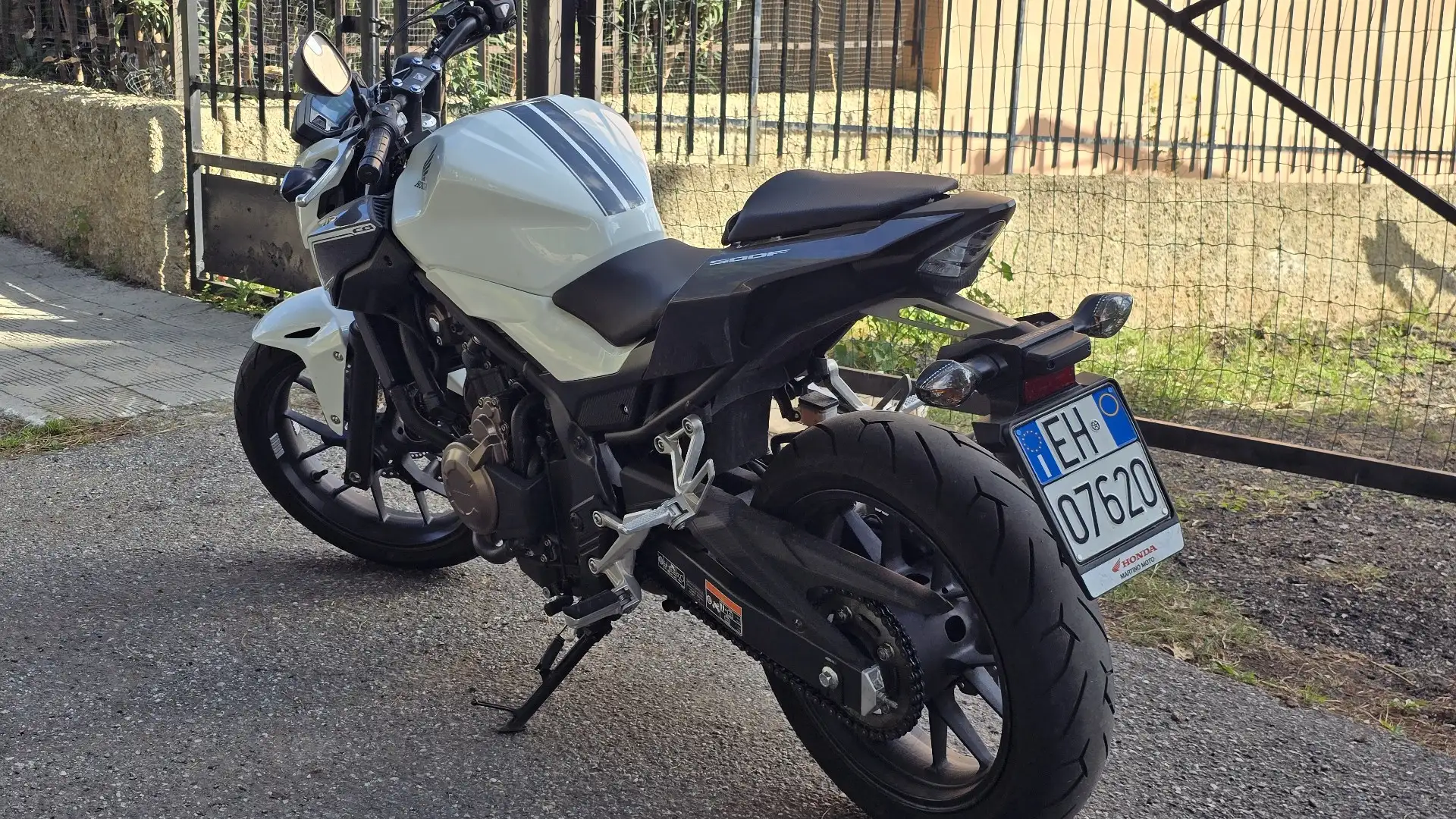 Honda CB 500 CB500 F Bílá - 2