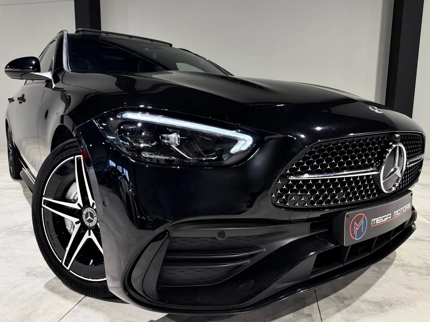 Mercedes-Benz C 200 d 163CV PACK AMG" PACK NiGHT" T.PANO DiSTRO CAMERA Zwart - 1