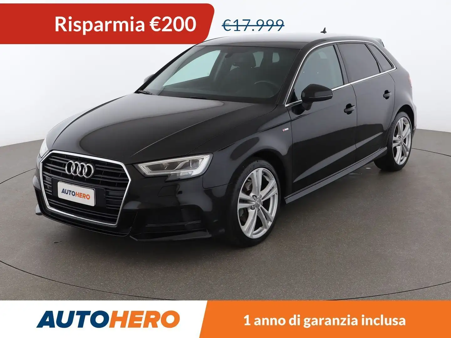 Audi A3 1.6 TDI Admired S tronic Nero - 1