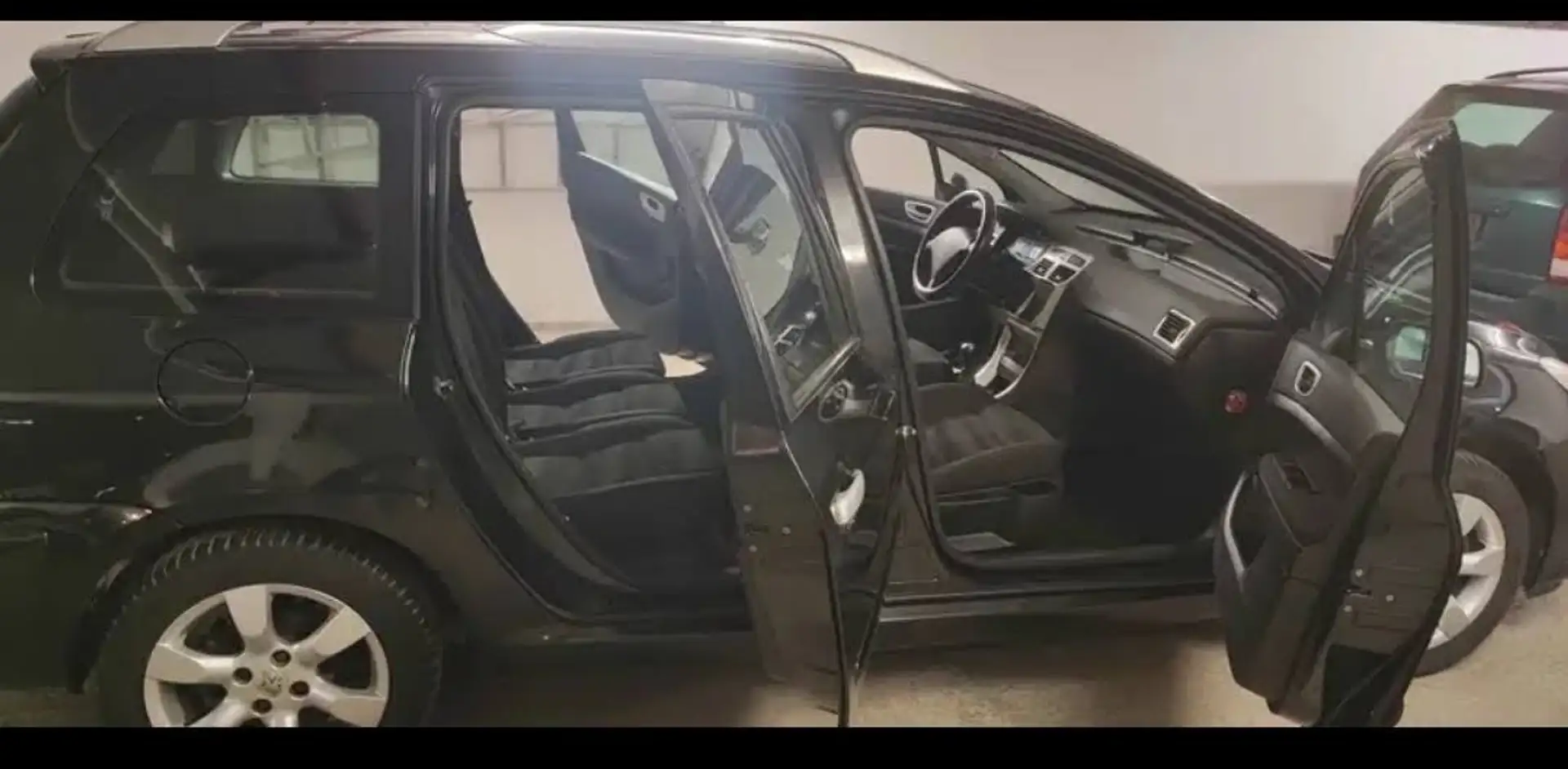 Peugeot 307 sw Schwarz - 1