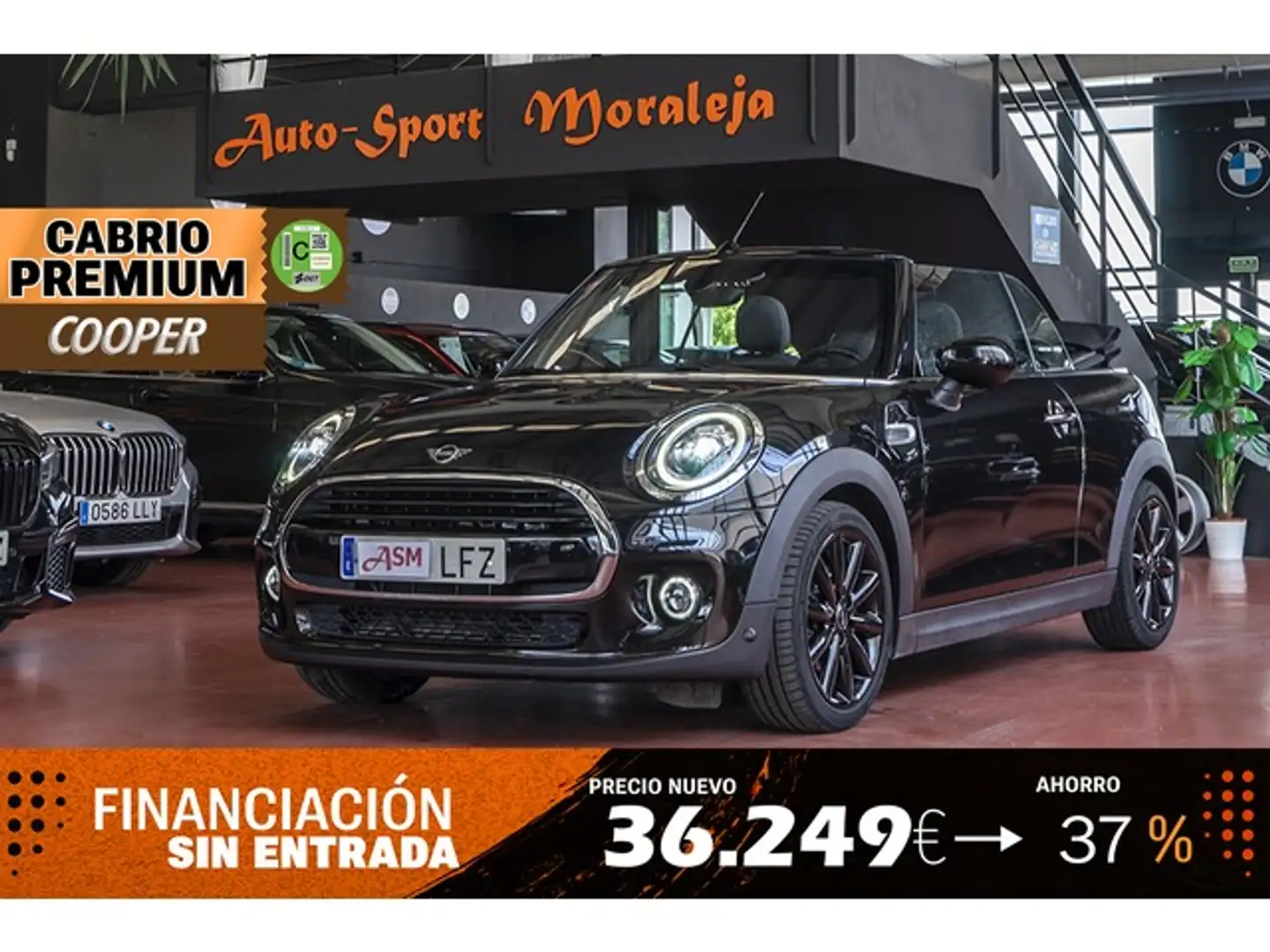 MINI Cooper Cabrio Aut. Schwarz - 1